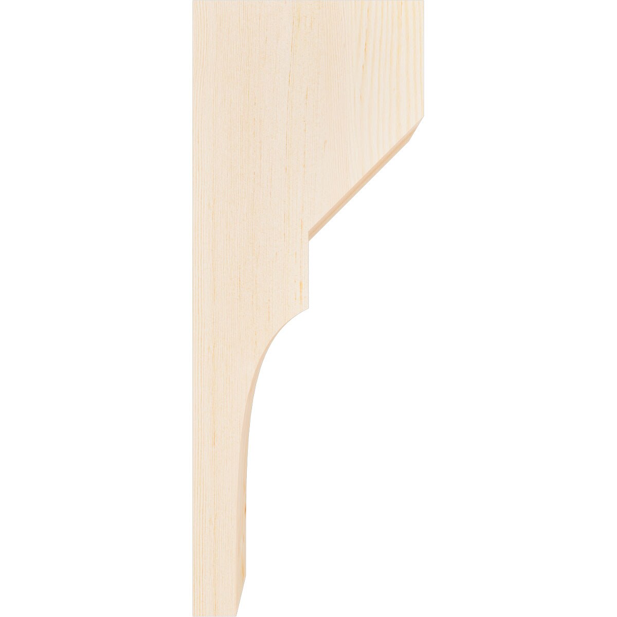 Ekena Millwork COR04X08X20MON00SDF corbels - View #3