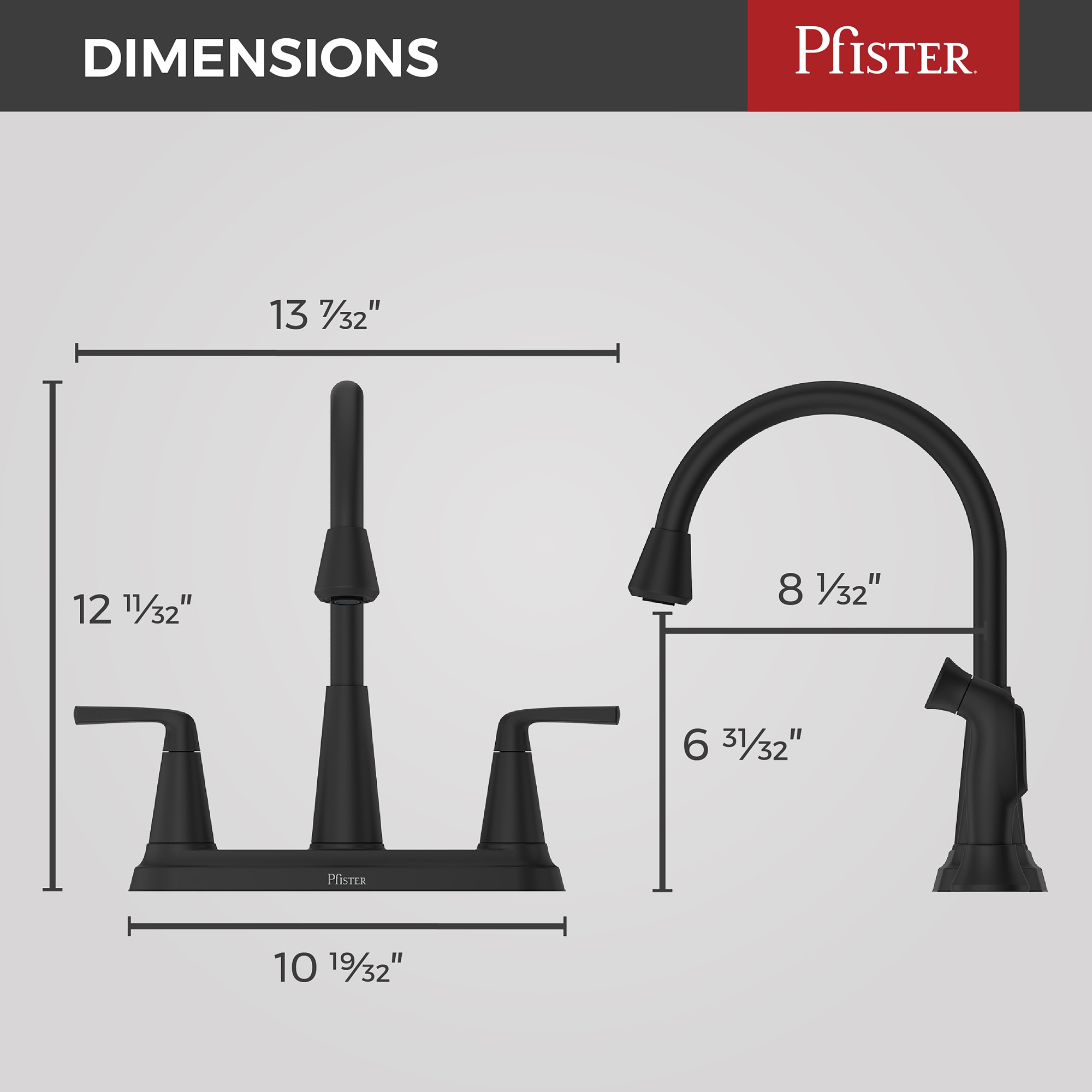 Pfister F-036-4AGB Kitchen-Faucets - View #11
