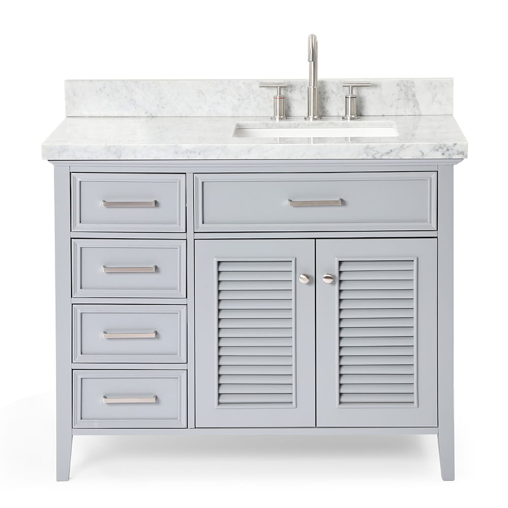 ARIEL D043S-R-VO-GRY Bath-Vanity-Combo - View #2