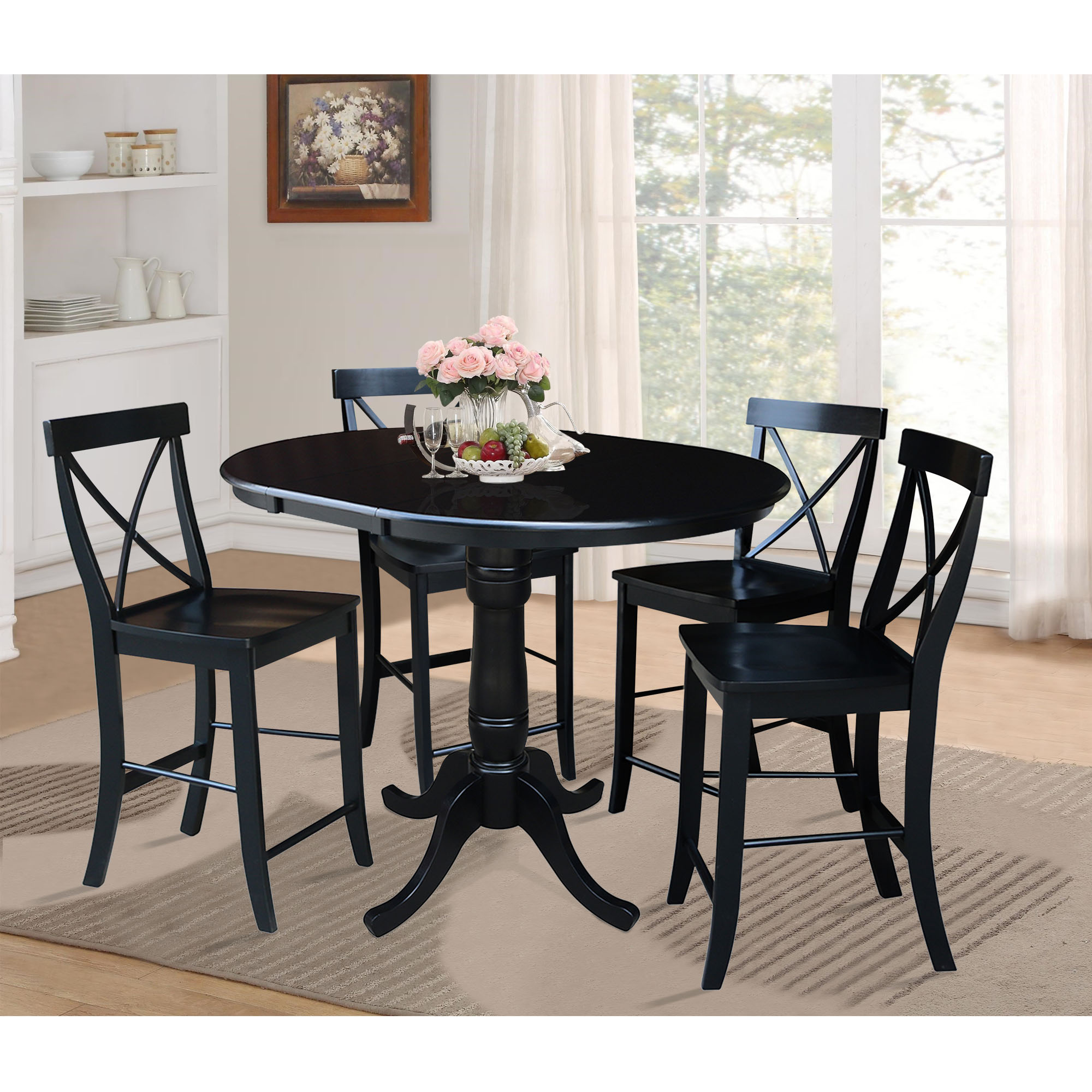 International Concepts K46-36RXT-S6132-4 Dining-Sets - View #5