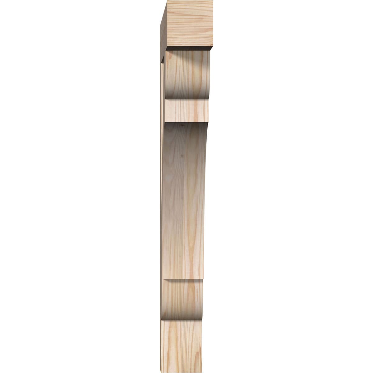 Ekena Millwork BKT04X22X30OLY05SDF Exterior-Brackets-Braces - View #2