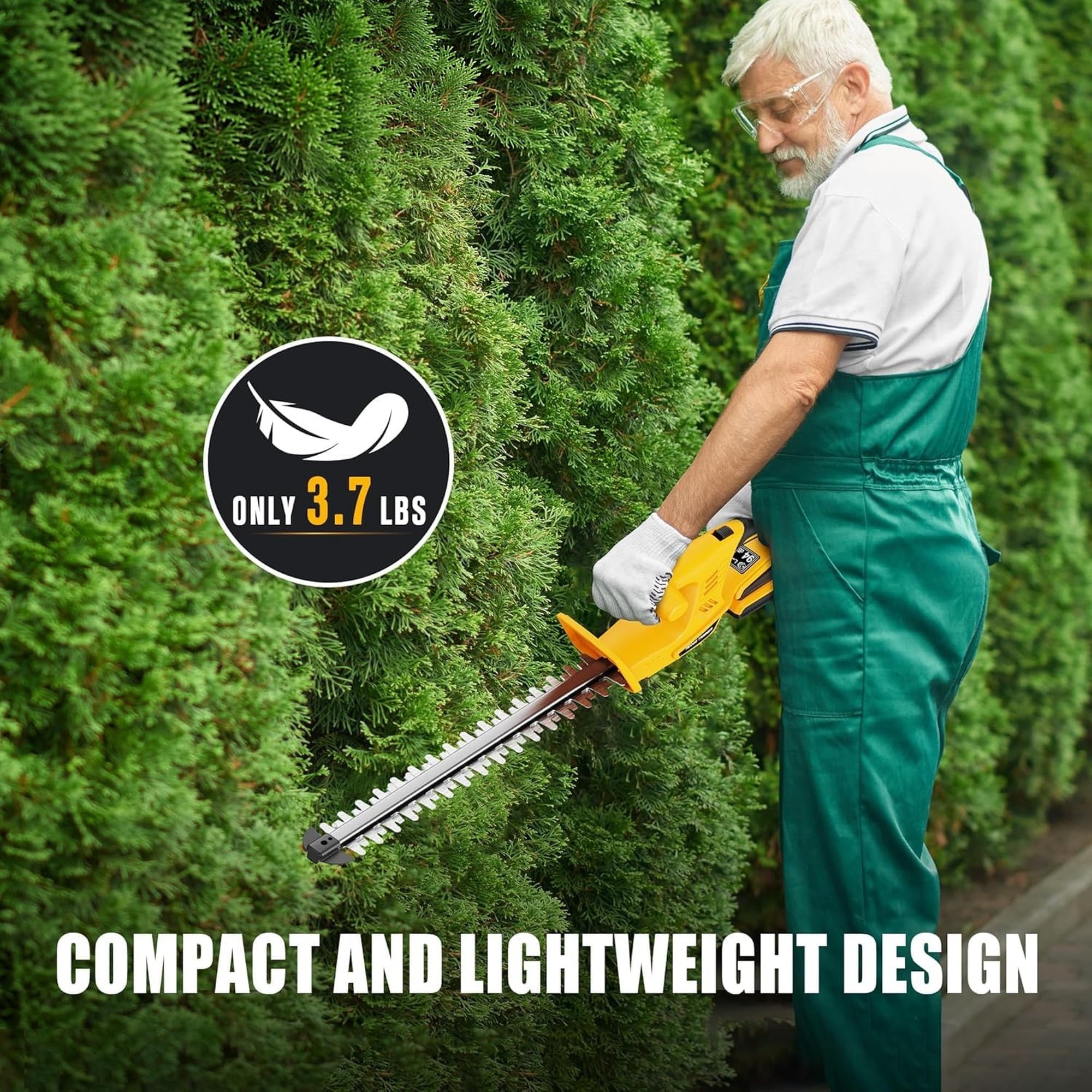 Numhew NHBEN409176 Cordless-Hedge-Trimmers - View #4