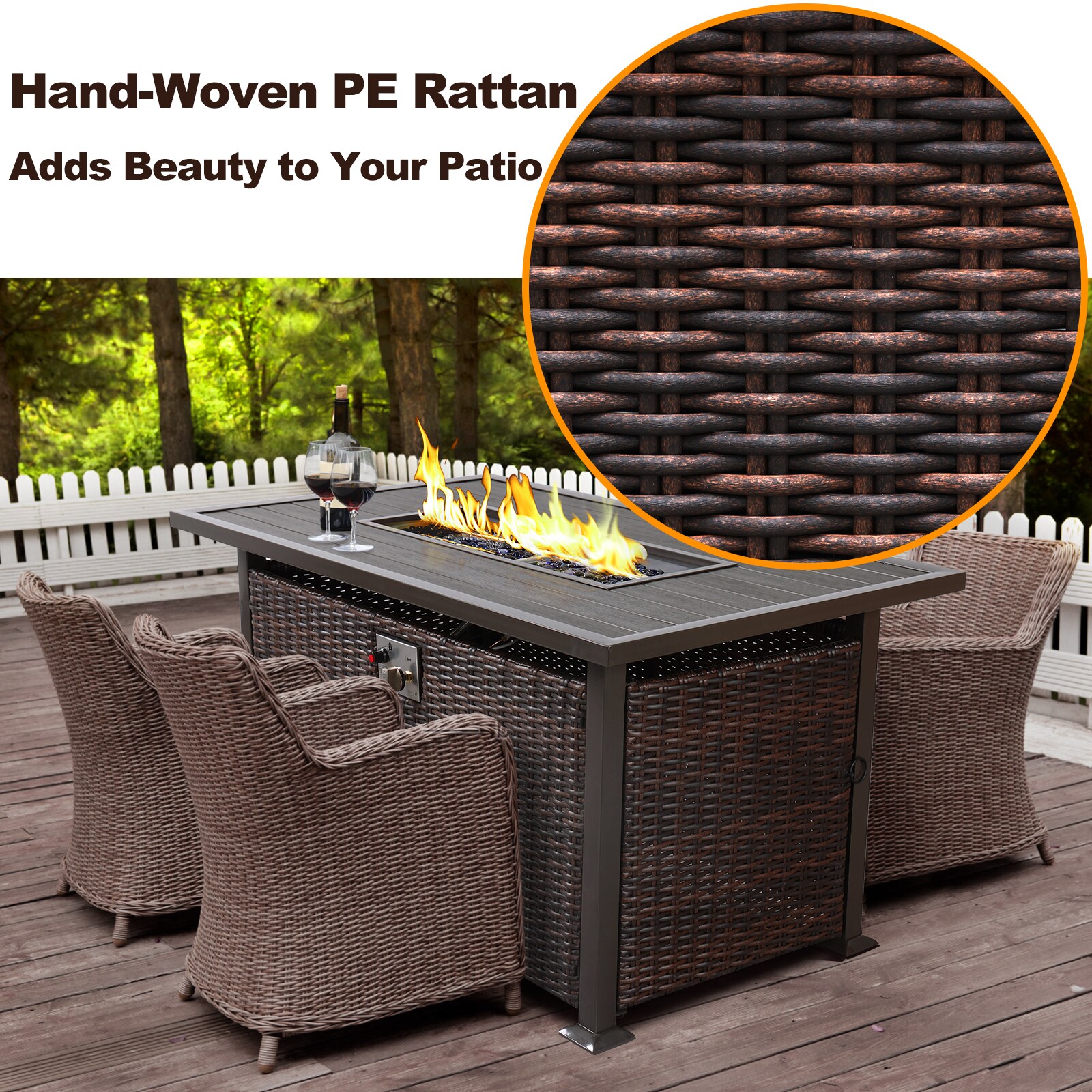 NOBLEMOOD LS-2016BN Outdoor-Gas-Firepits - View #6
