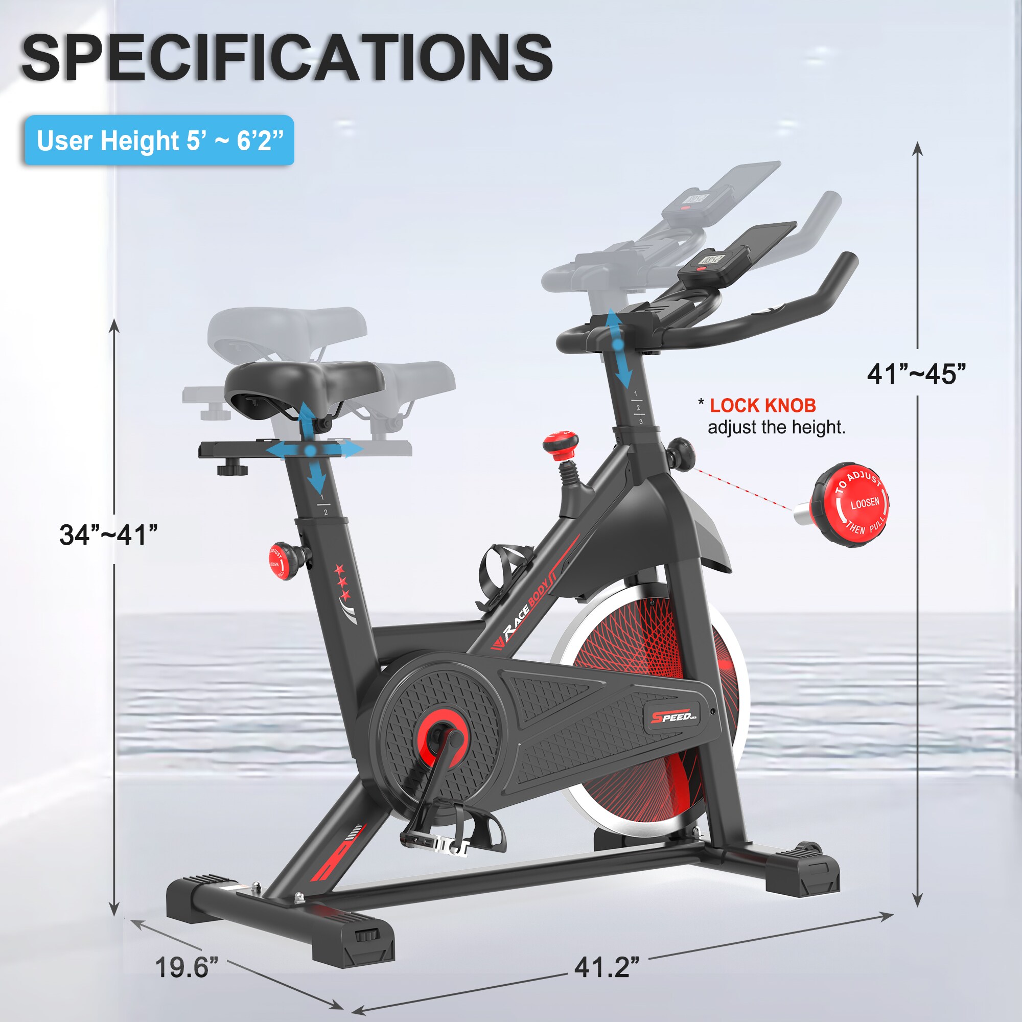 Flynama L-104895 Exercise-Bikes - View #4