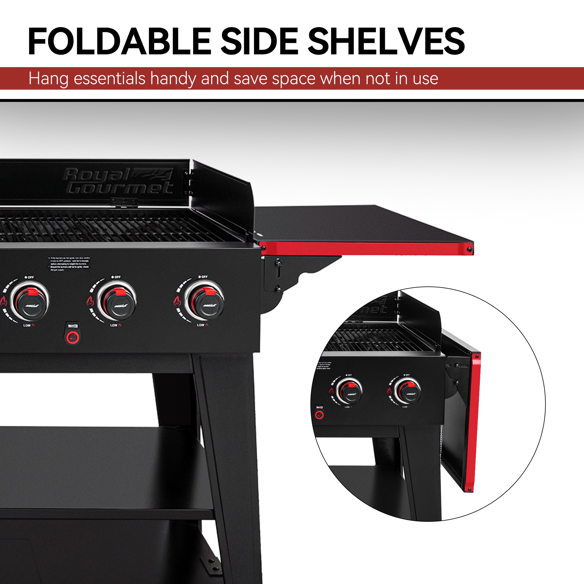 Royal Gourmet GB8003 Gas-Grill - View #7