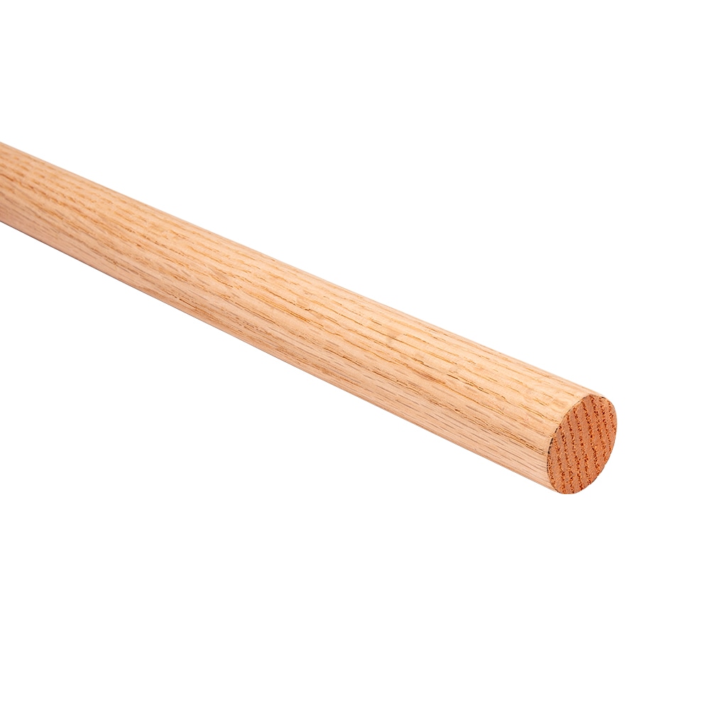 Madison Mill 1.25-in dia x 36-in L Round Oak Dowel in the Dowels department  at