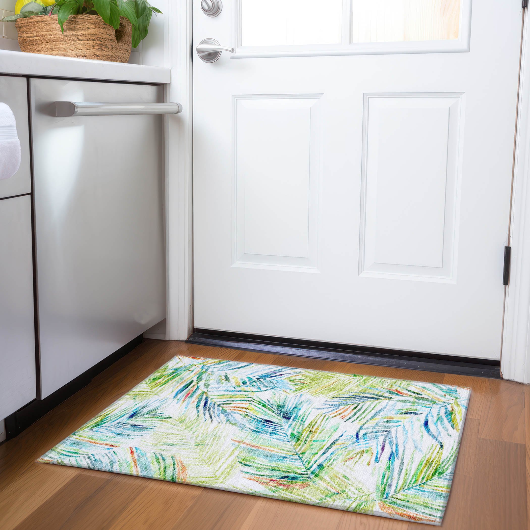 Addison Rugs AMF199MU20X30 Mayfield AMF199MU 2 x 3 (ft) Loomed Polyester Multi Rectangular Indoor Geometric Machine washable Area rug