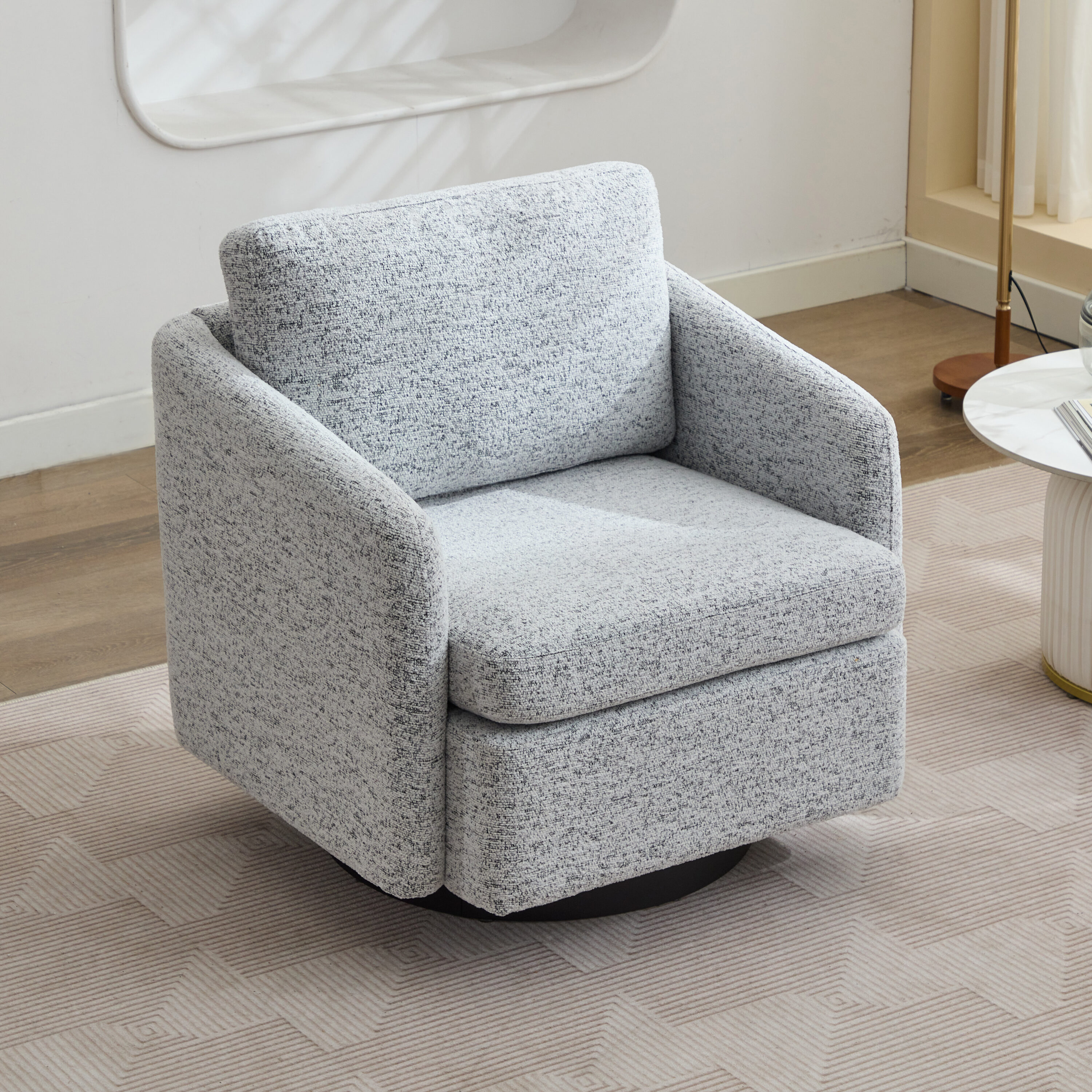 Hrinhom HC-W1107-WHITE chairs - View #2