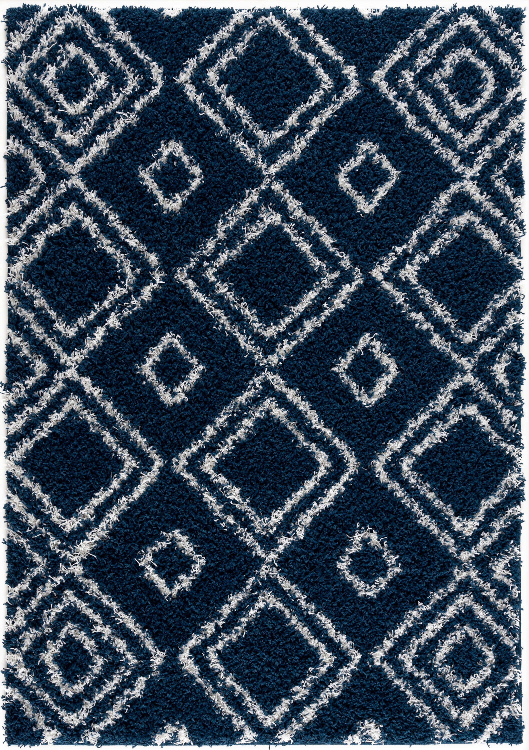 LBaiet Barrow 5 x 7 White Indoor Geometric Area Rug at Lowes.com