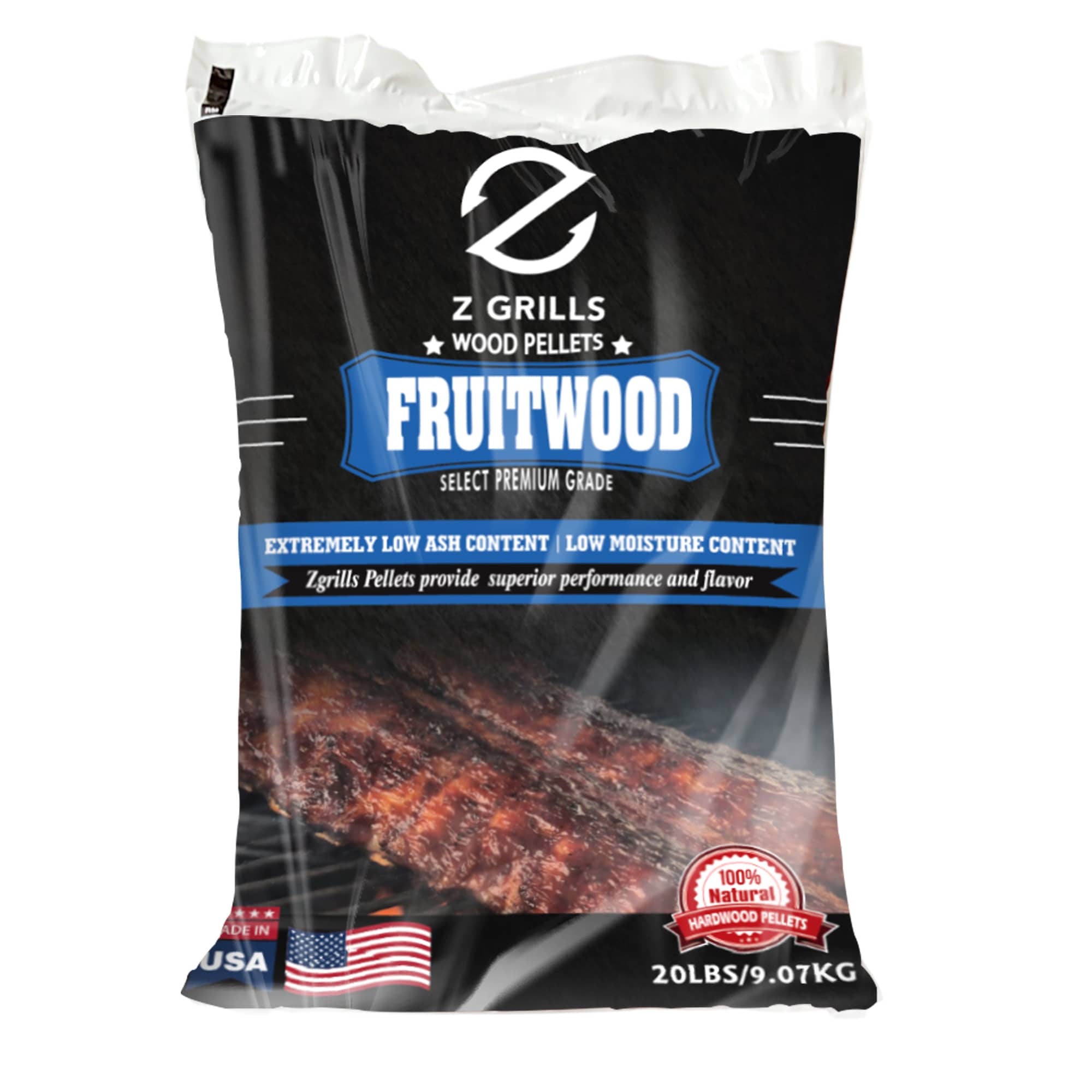 Z GRILLS WP-FRUITWOOD-20 FRUITWOOD 20-lb Wood Pellets