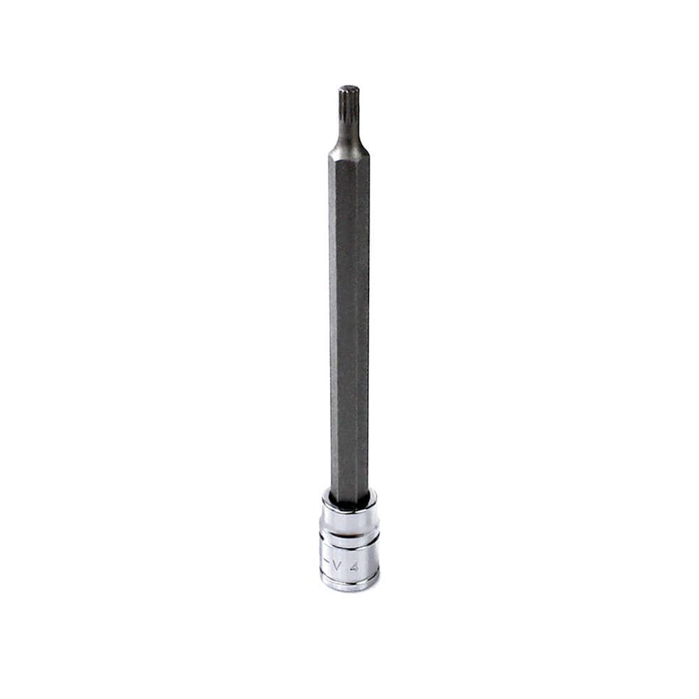 Capri Tools CP30057 1/4-in Drive 4-mm Triple Square Bit Driver Socket