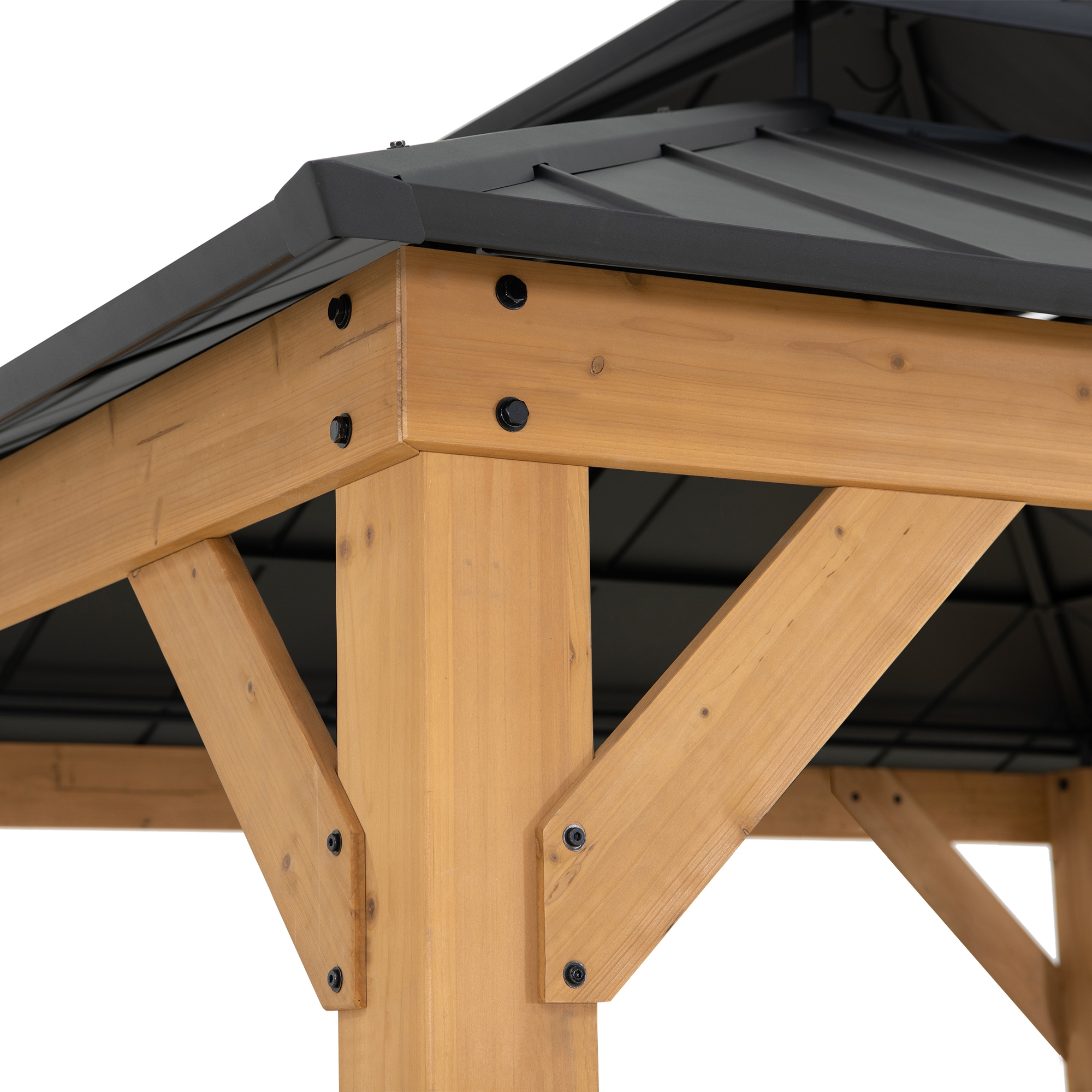 Sunjoy A102007390 Wood-Resin-Gazebos - View #9