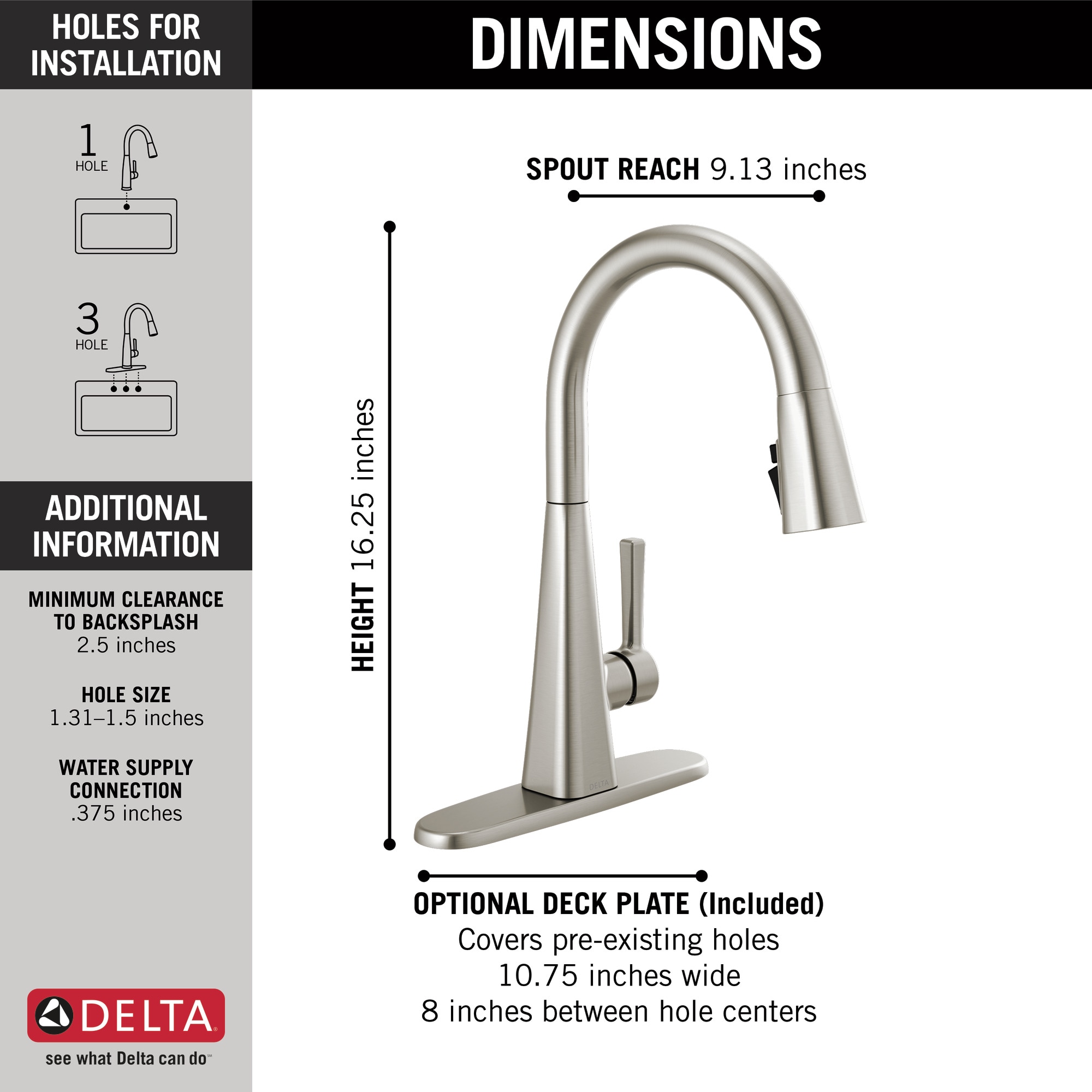 Delta 19802Z-SP-DST Kitchen-Faucets - View #4