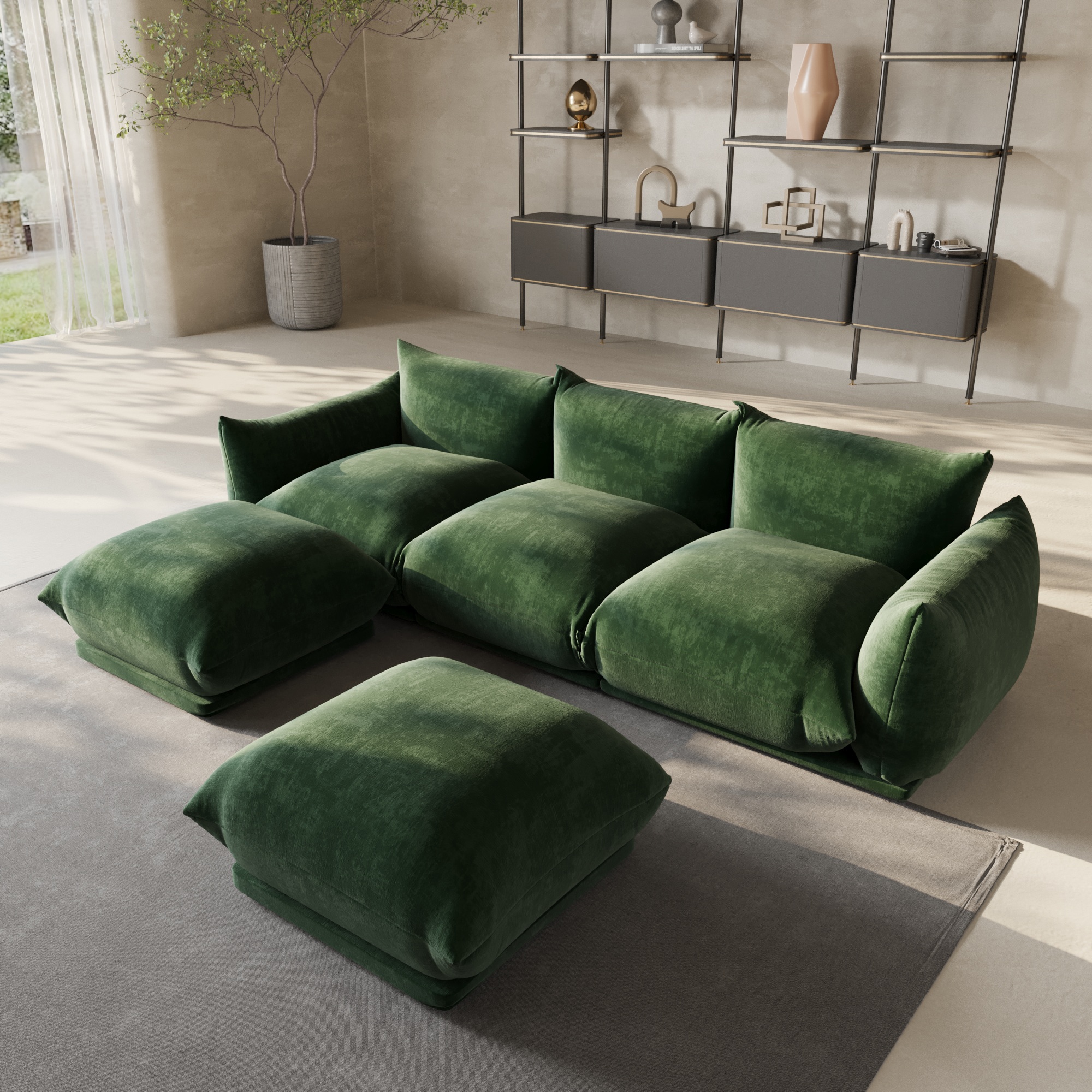 BuotiqHom DH-A-119GN-S3+2 Sofas-Loveseats - View #2