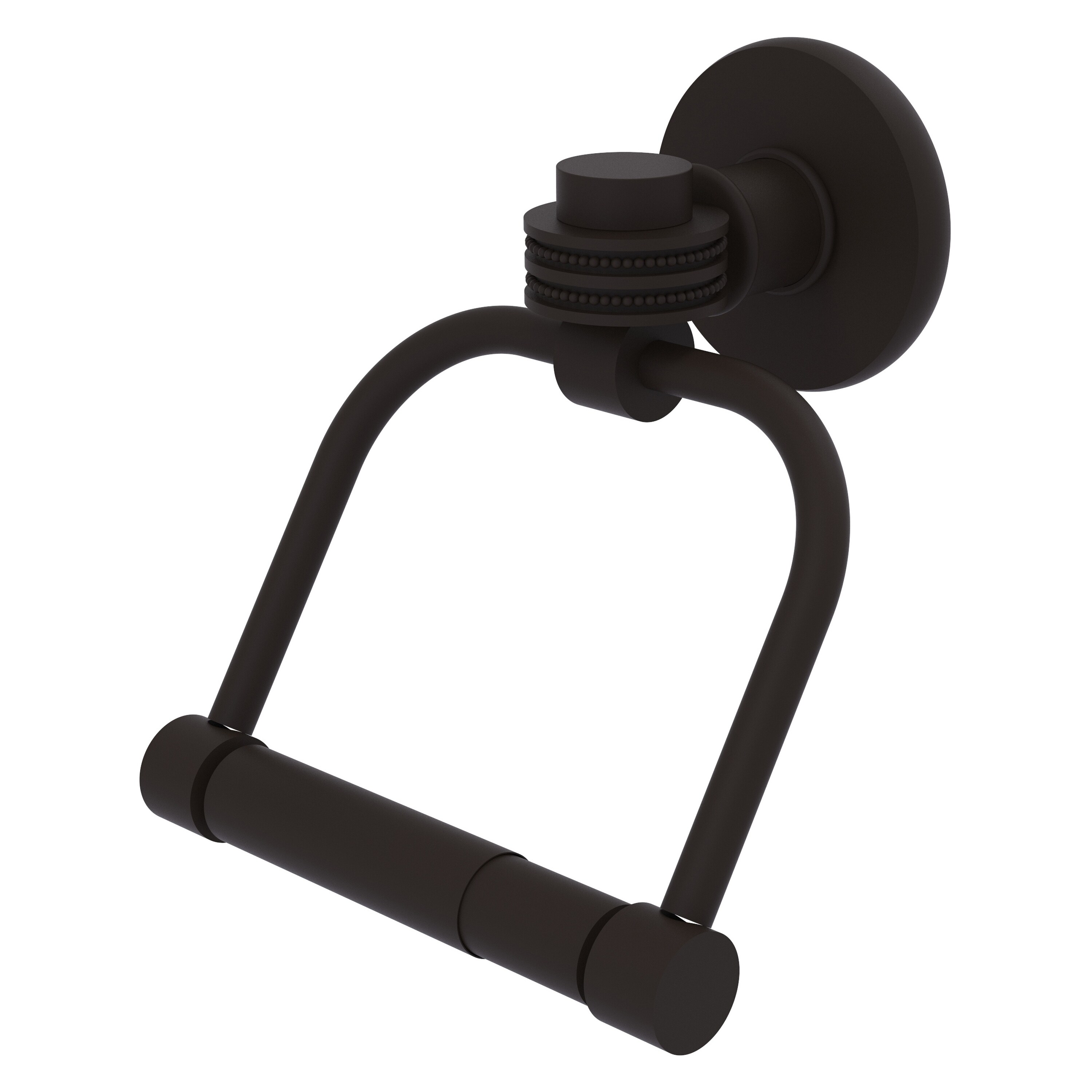 Allied Brass 2024D-ORB Continental Oil-rubbed Bronze Wall mount Double post Toilet Paper Holder 1 -Rolls