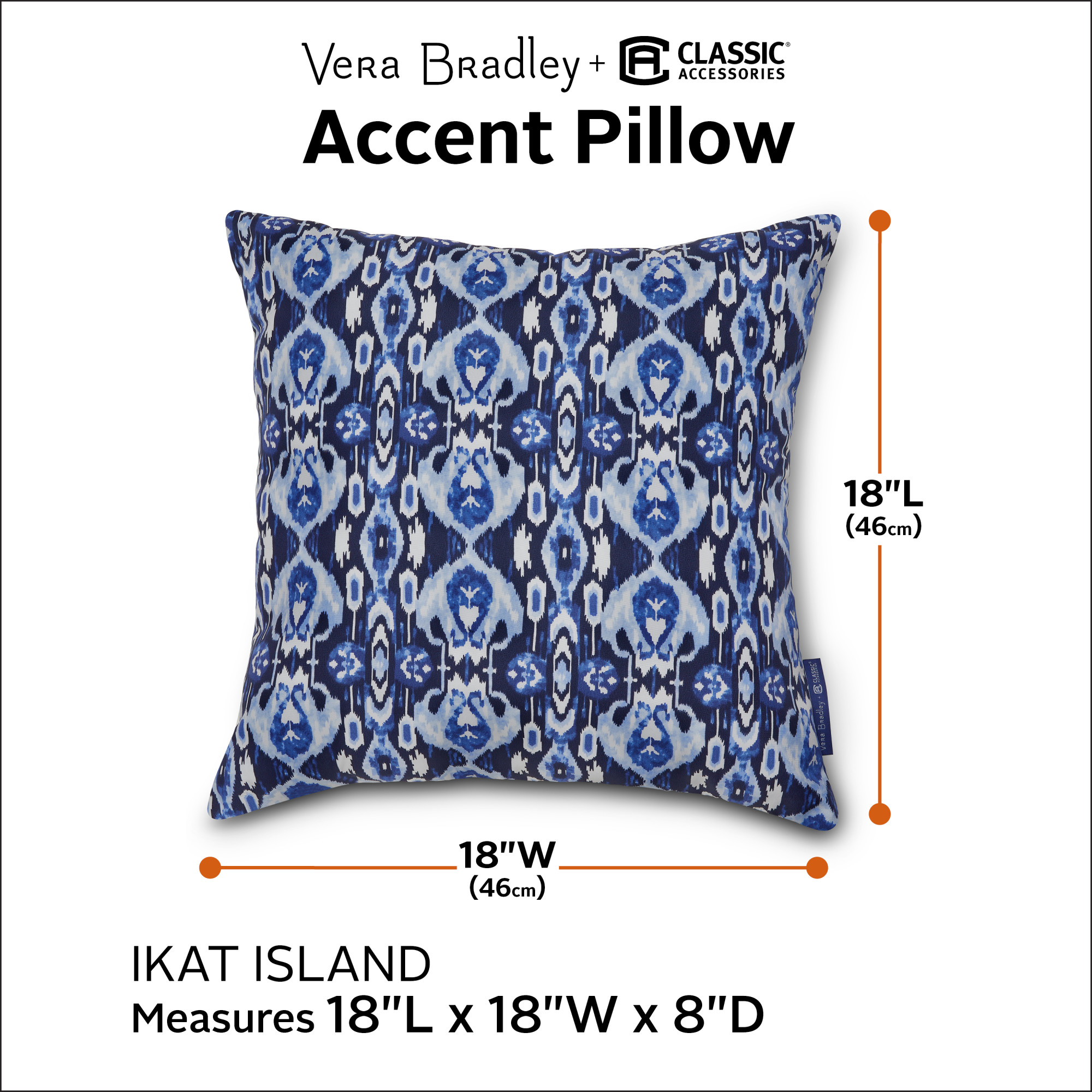 Classic Accessories 50-135-010501-PL Outdoor-Accent-Pillows - View #2