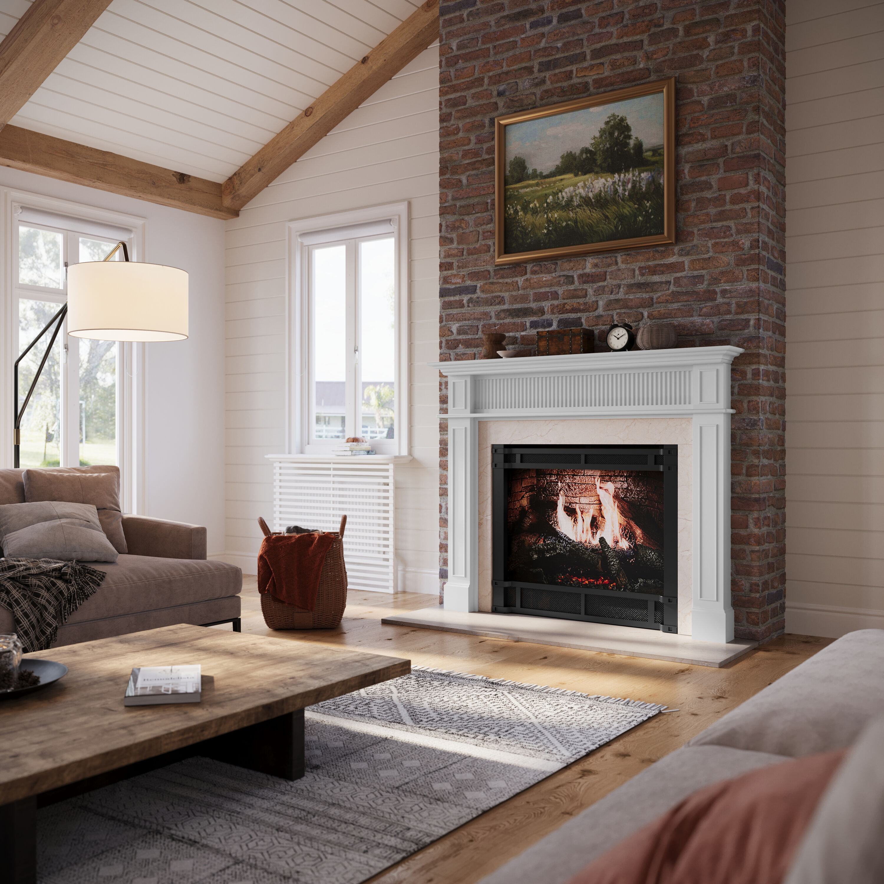 Country Living NAPIER-4841-WW Mantel-Surrounds-Pilasters - View #3