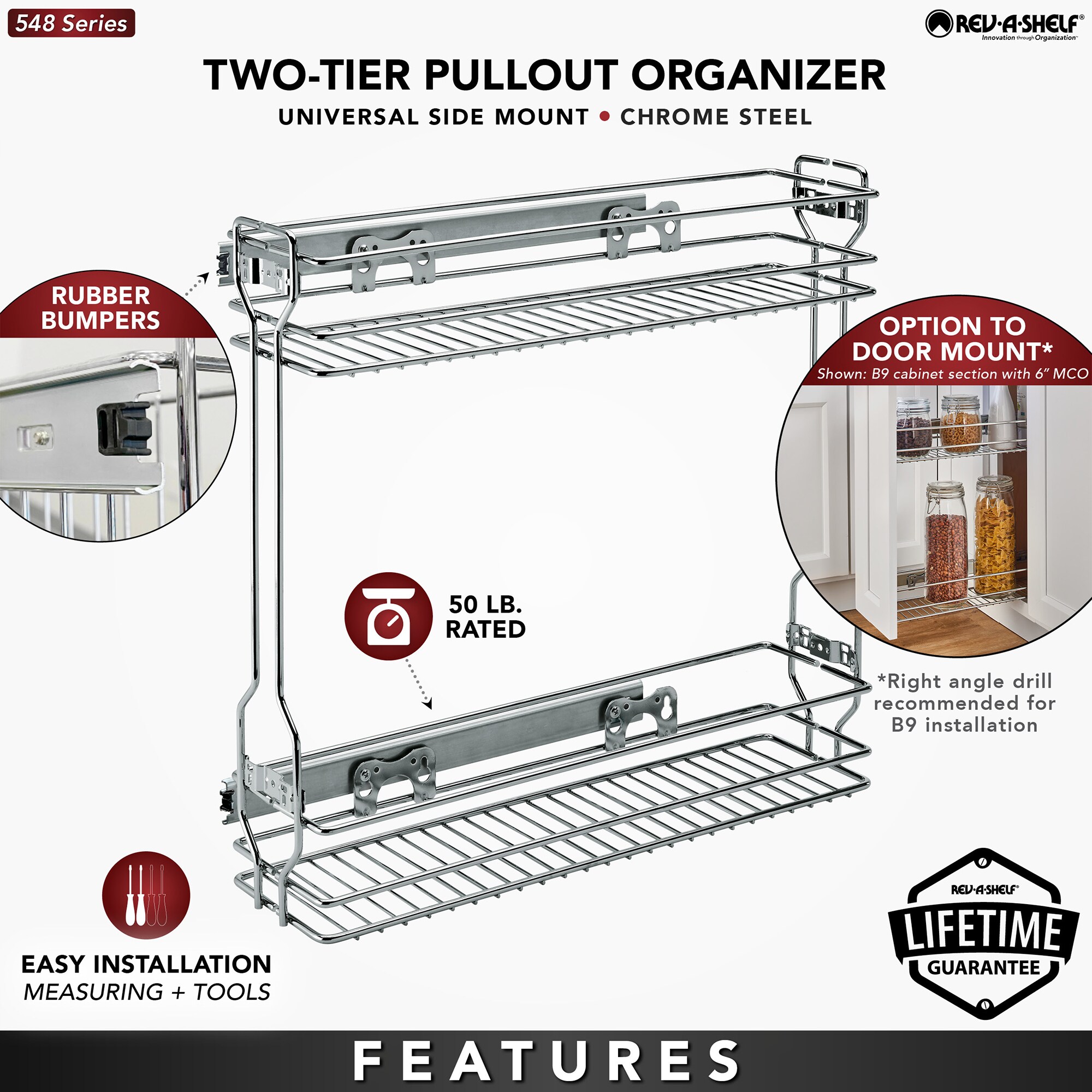 Rev-A-Shelf 322350 Pull-Out-Cabinet-Baskets - View #2