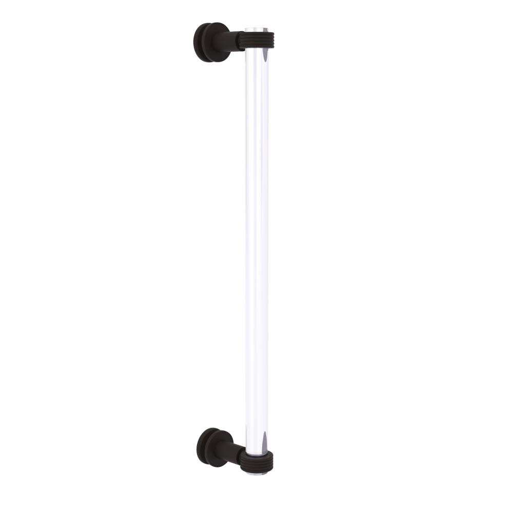 Allied Brass CV-407G-18SM-ORB Oil-rubbed bronze 18-Inches Hinged shower door Handle