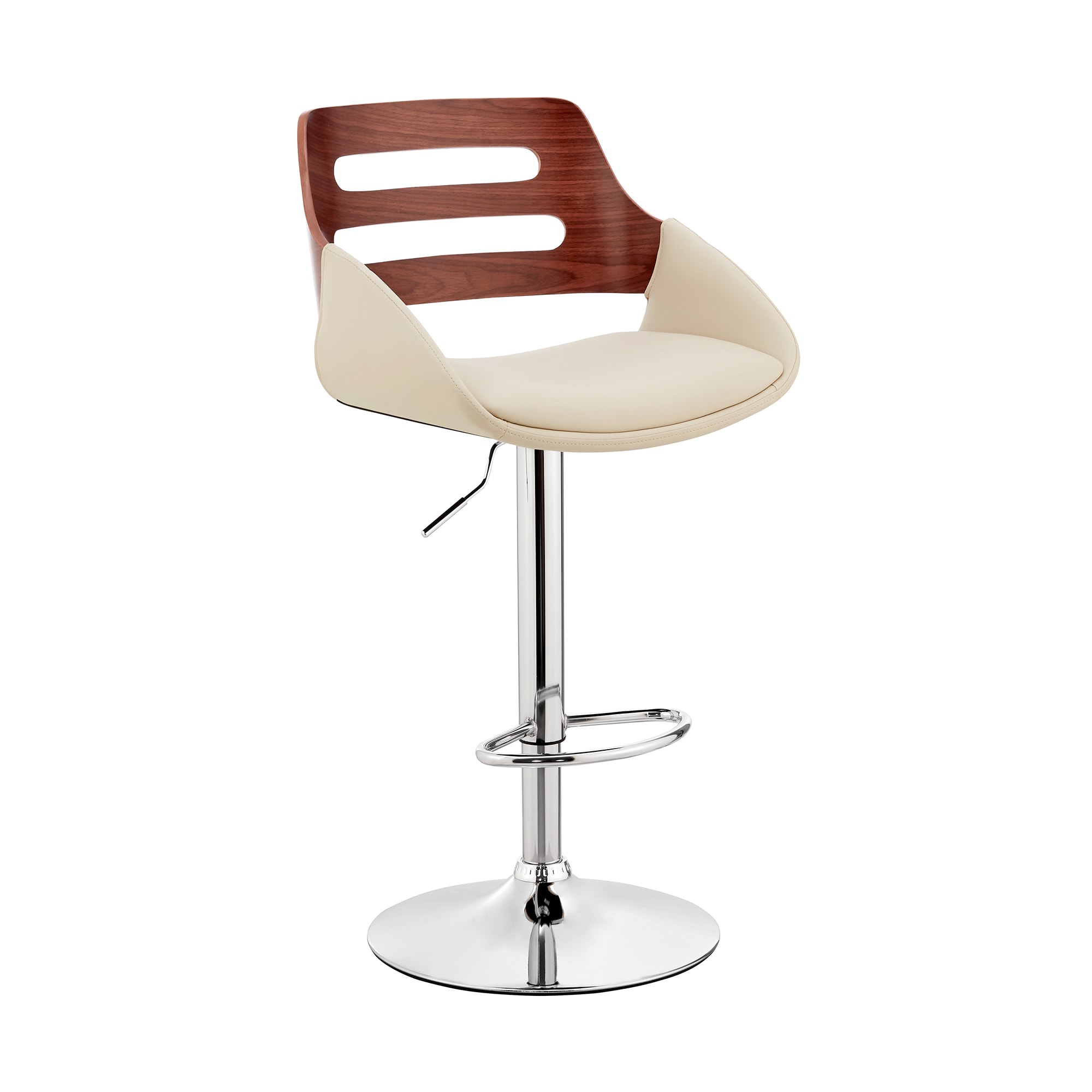 Cream adjustable bar stools hot sale