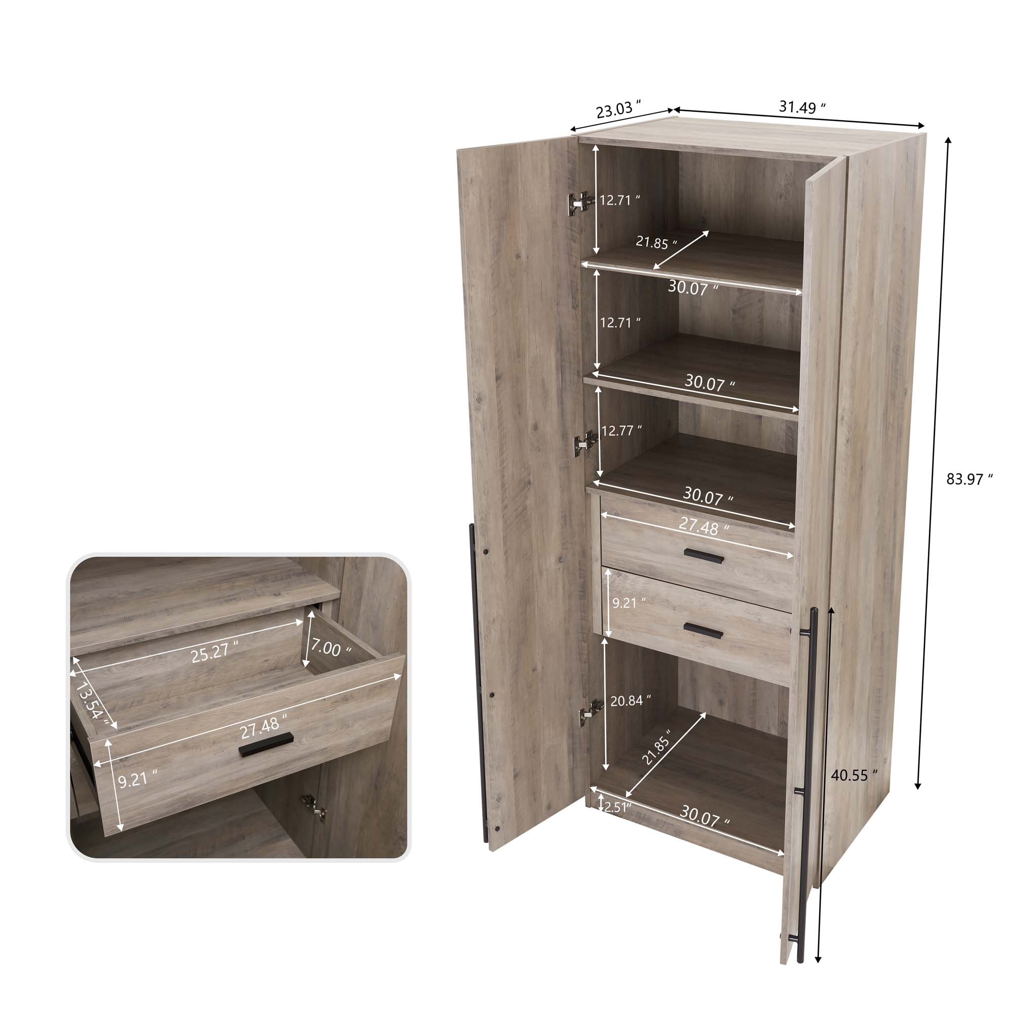 Manhattan Comfort 2-WC0013-GY Bedroom-Sets - View #3