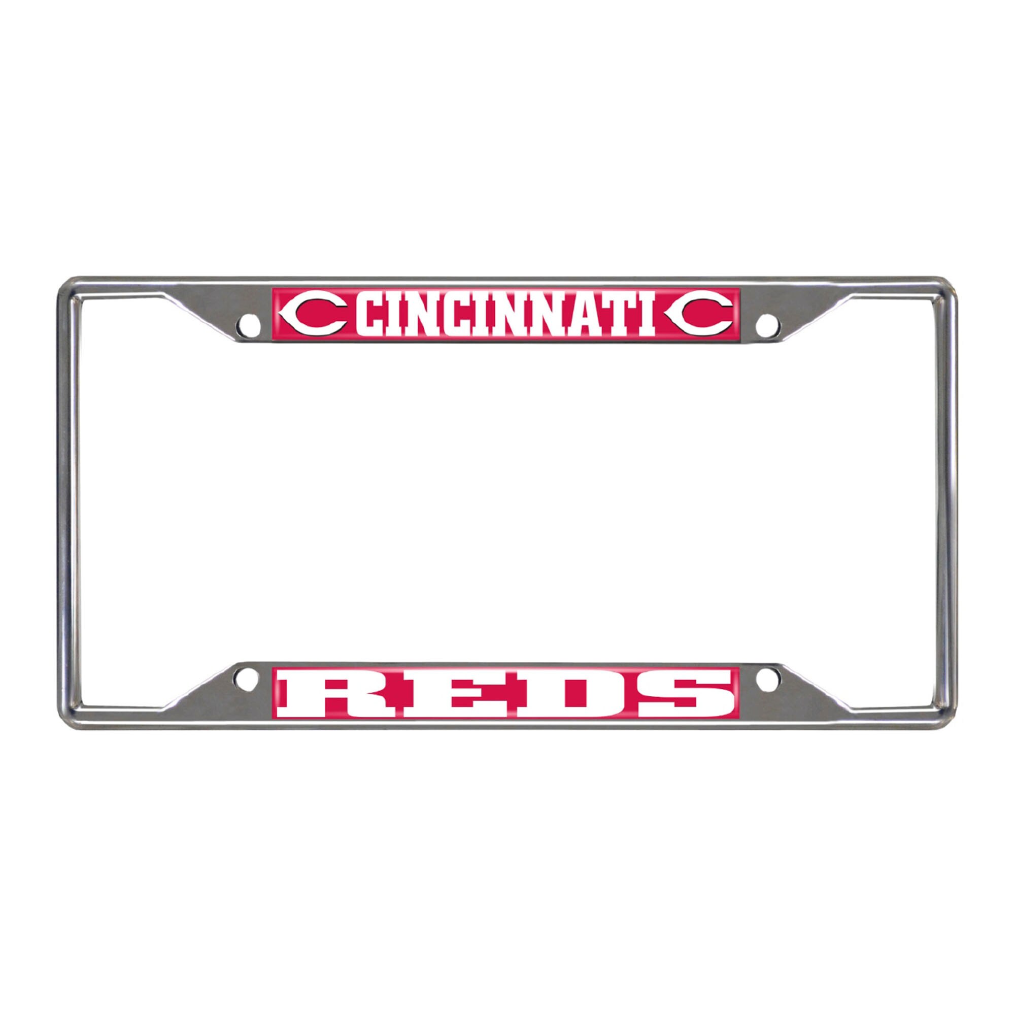 FANMATS 26558 Cincinnati Reds MLB License Plate Frame License plate frame