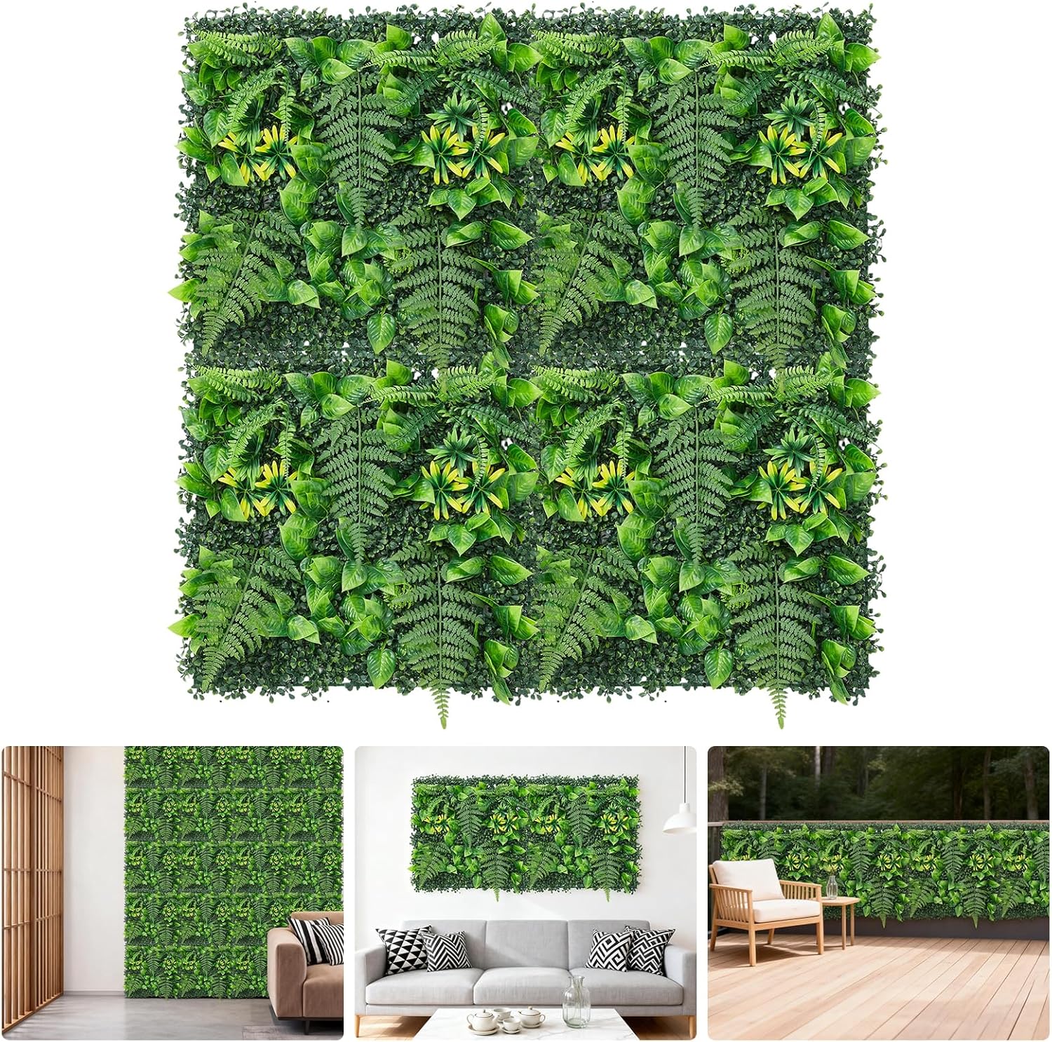 GarveeLife Clearance Sale-20x20 Inch Vertical Multi Layer Artificial ...