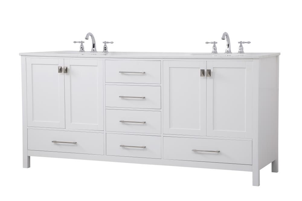 Elegant Decor FI56472DWH Bath-Vanity-Combo - View #5