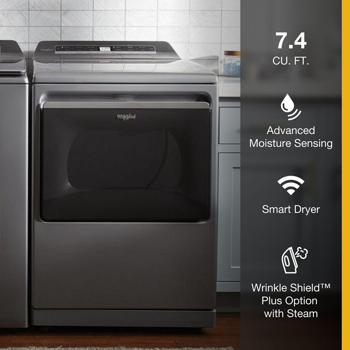 Whirlpool WED8127LC Elec-Dry - View #5