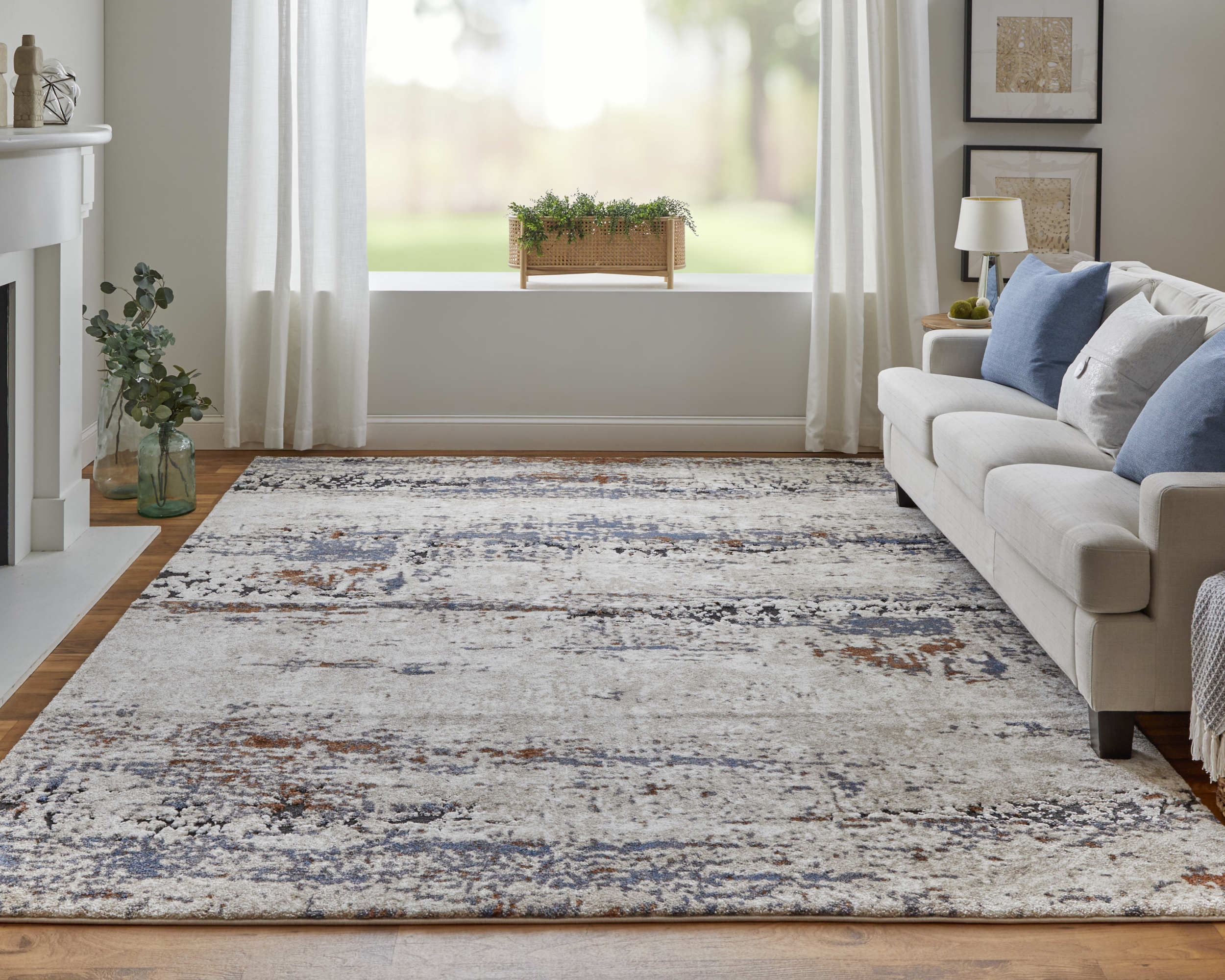 Room Envy GILR39MLIVYBLUF00 rugs - View #4