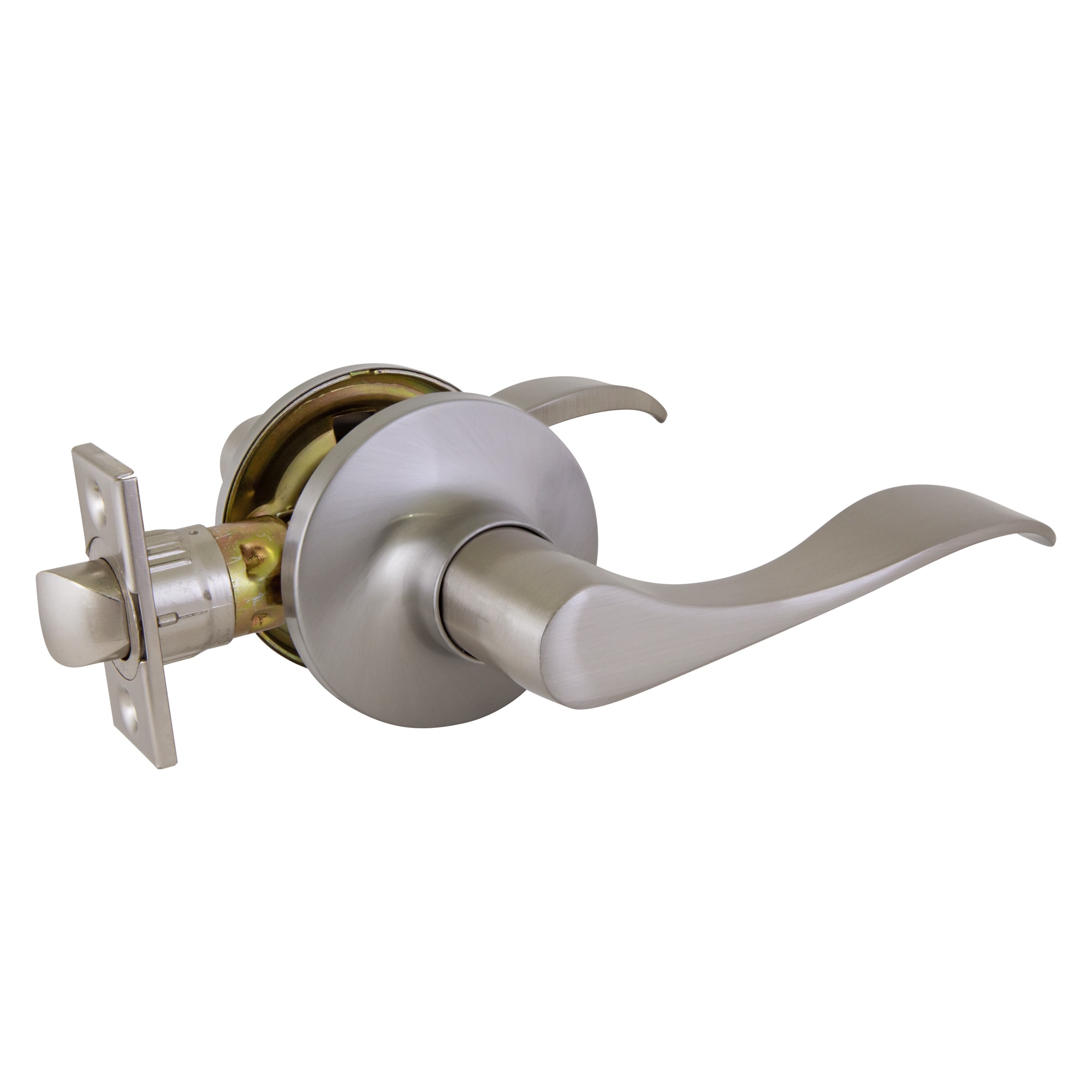 Design House 727941 Stratford Stratford Satin Nickel Interior Hall/Closet Passage Door Handle
