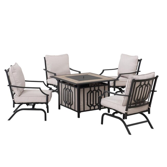 Sunjoy 5 Piece Patio Conversation Set With Cushions In The Sets Department At Com - Sunjoy Patio Furniture Cushions