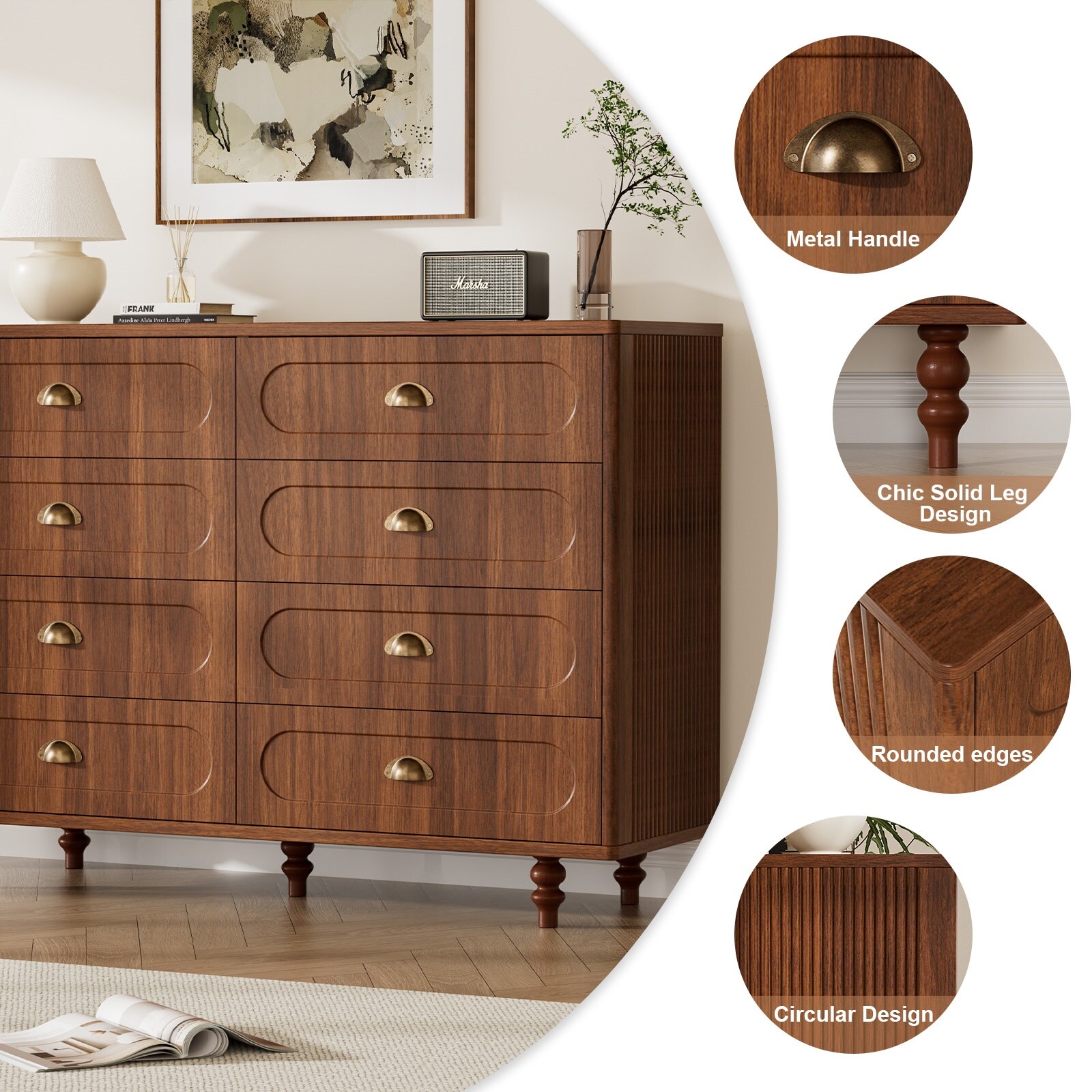 Pocassy GREATANTS-SNBS076WW Filing-Cabinets - View #7