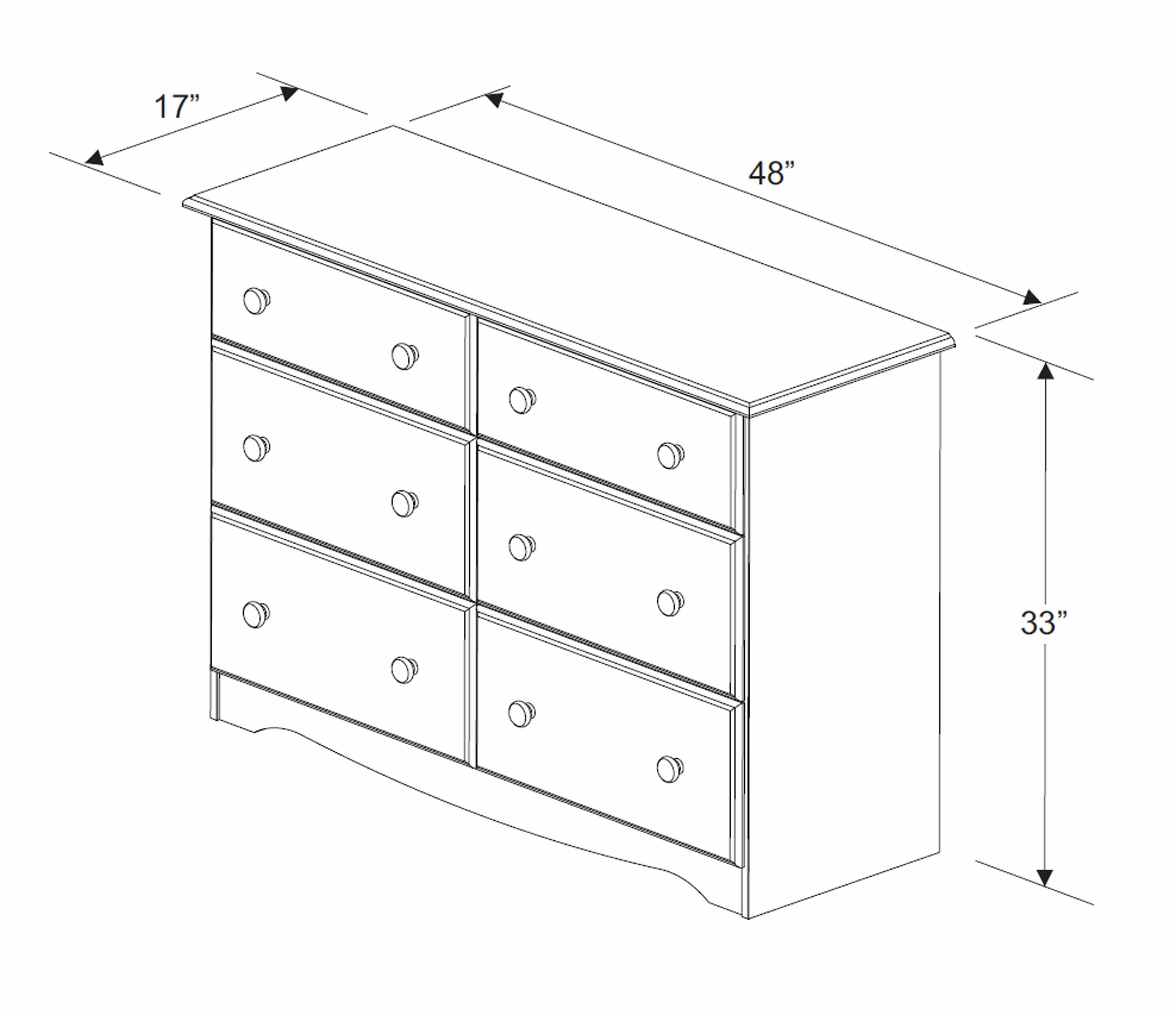 Palace Imports White Pine 4-Drawer Double Sold Separately in the ...