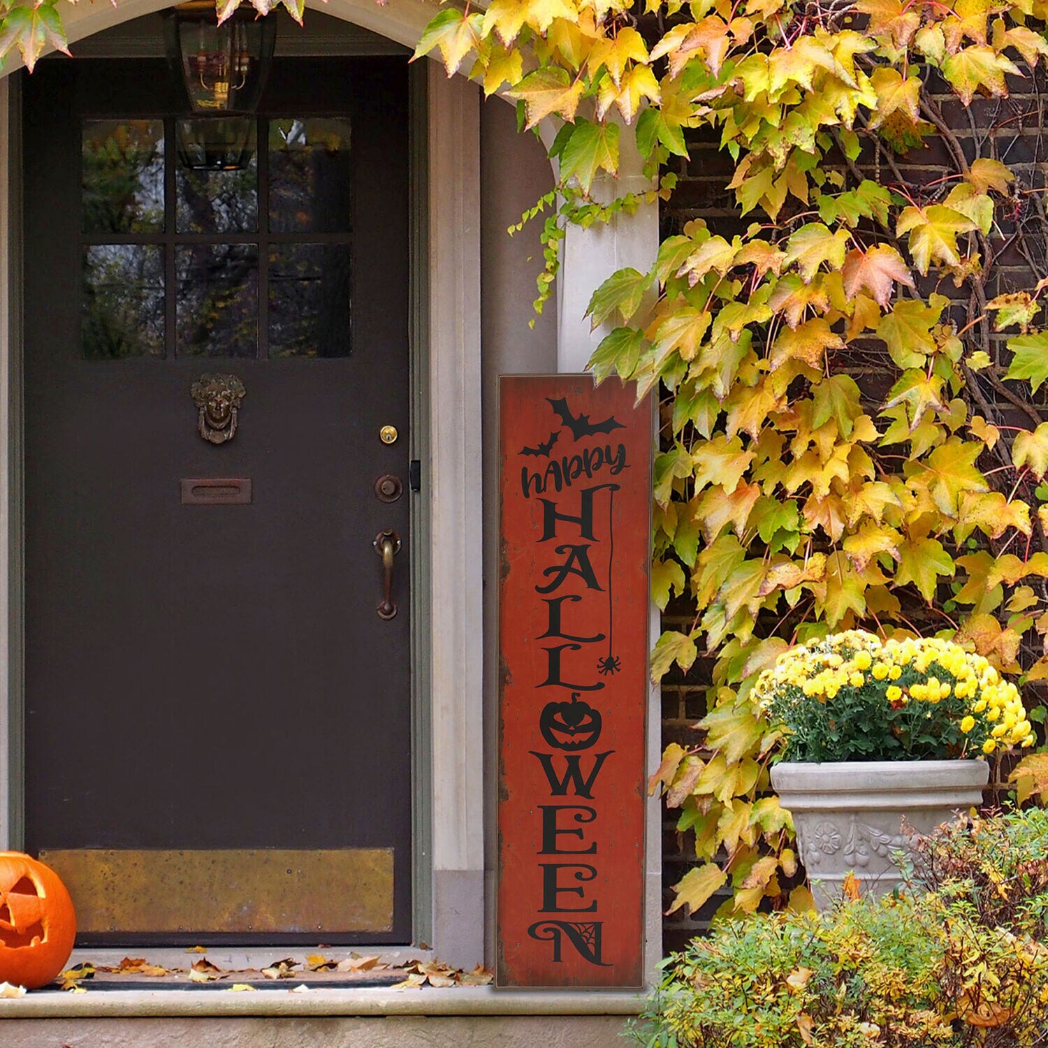 Haunted Hill Farm HHWOODPS045-1OR Table-Halloween-Decor - View #6