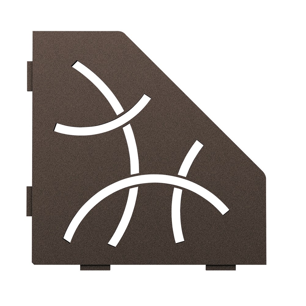 Schluter Systems SES2D6TSOB Shelf Pentagon Corner Curve Bronze