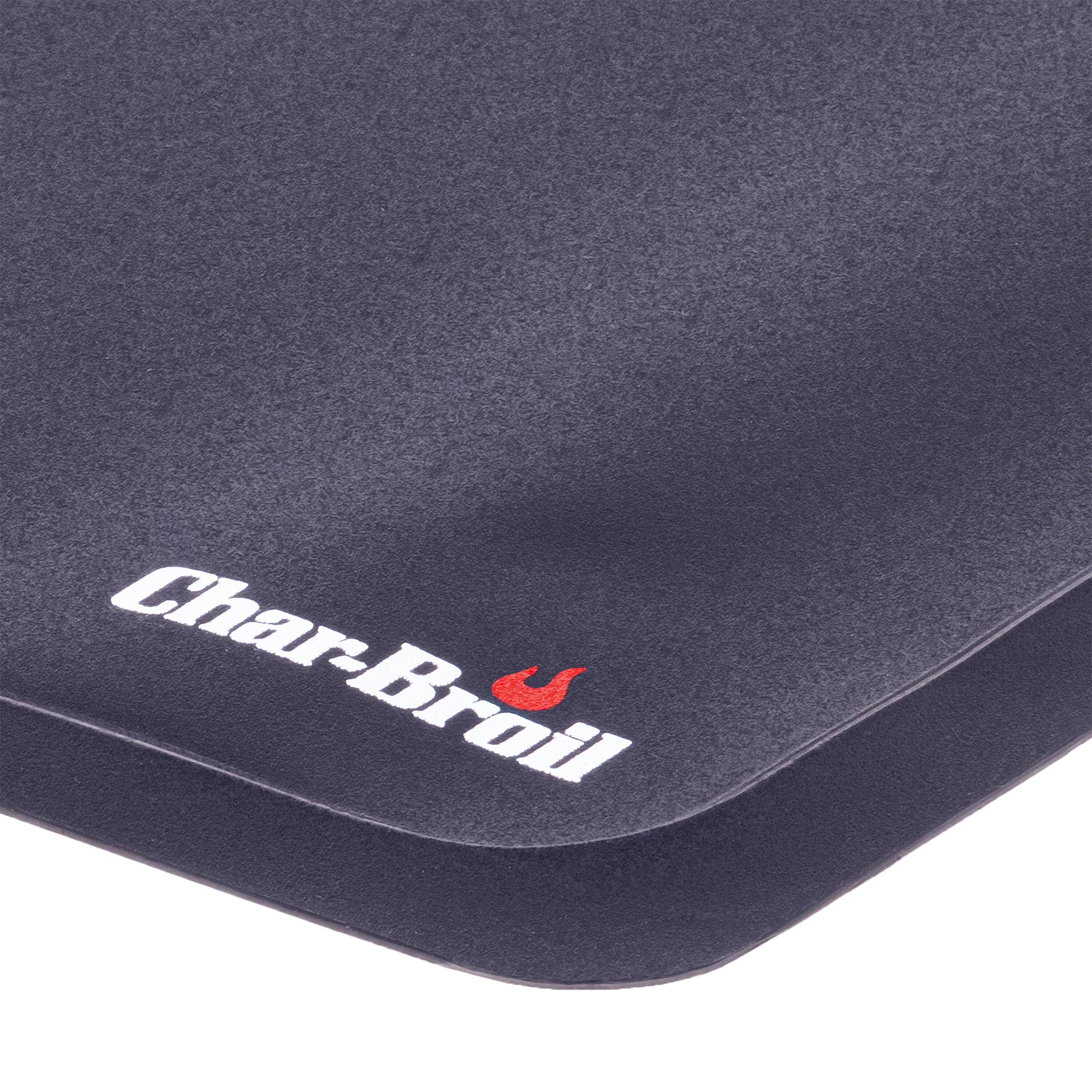 Char-Broil Black Non-woven Polypropylene Rectangular Grill Mat
