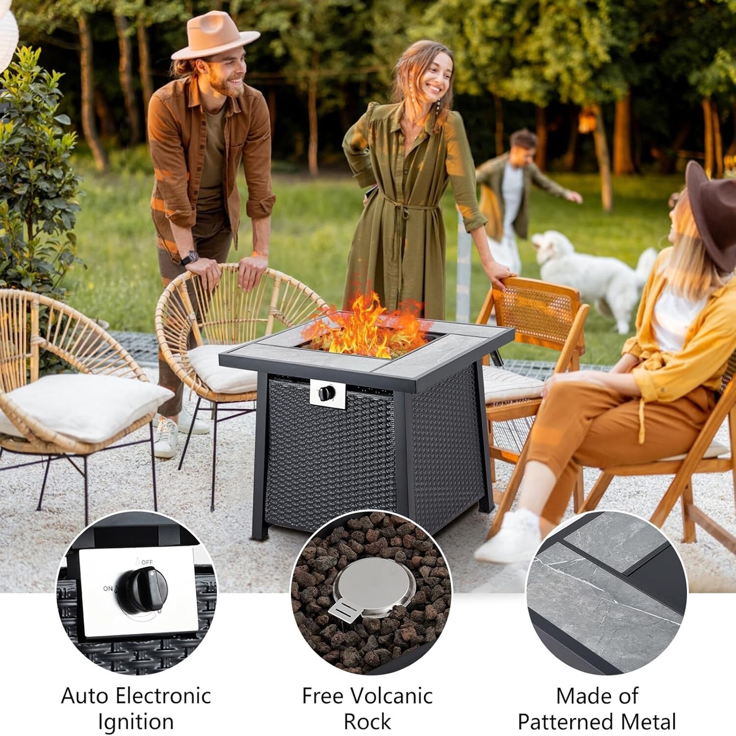 Garvee LSHQPHO-0WCUKXTC Outdoor-Gas-Firepits - View #7