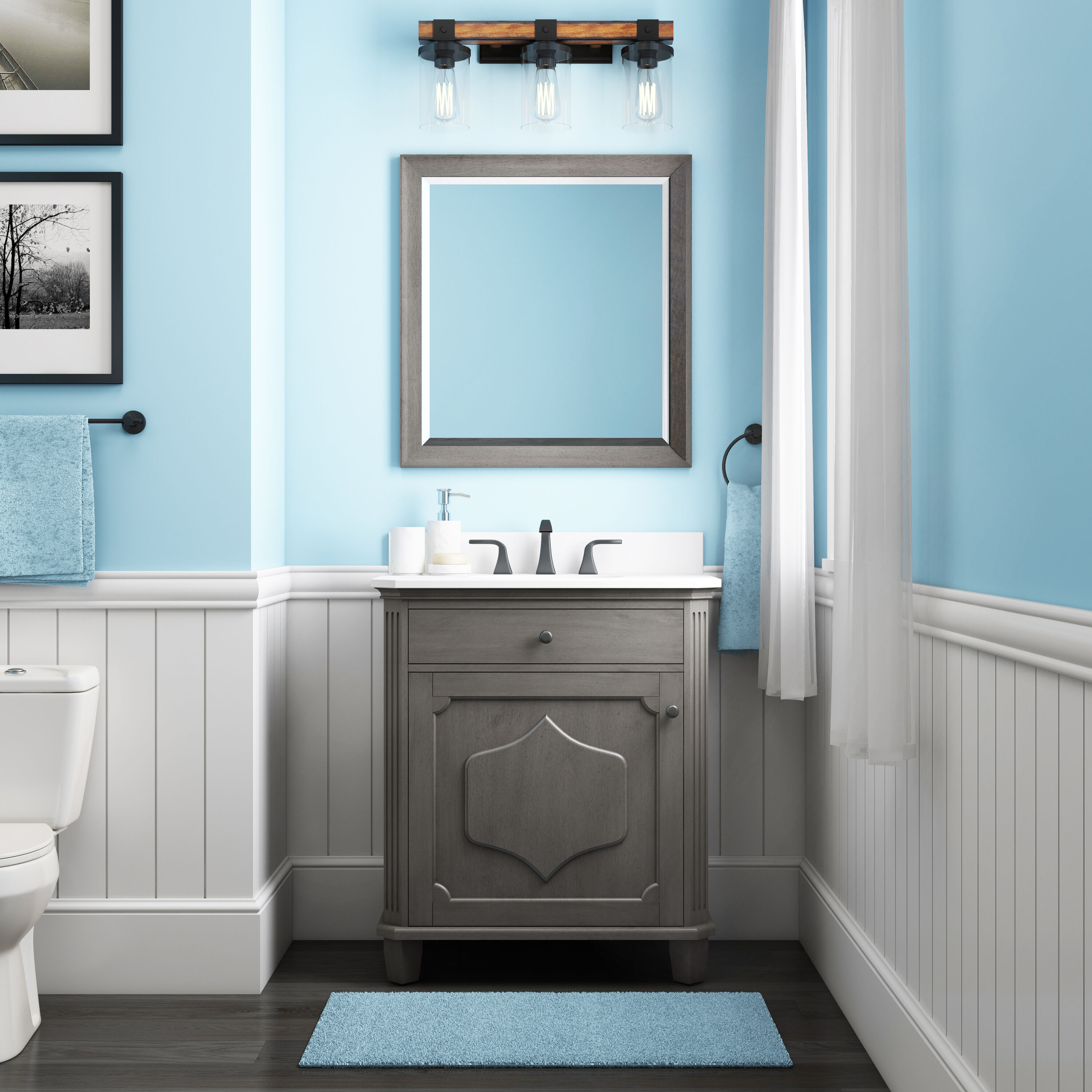 allen + roth LWS30DVAG Bath-Vanity-Combo - View #11