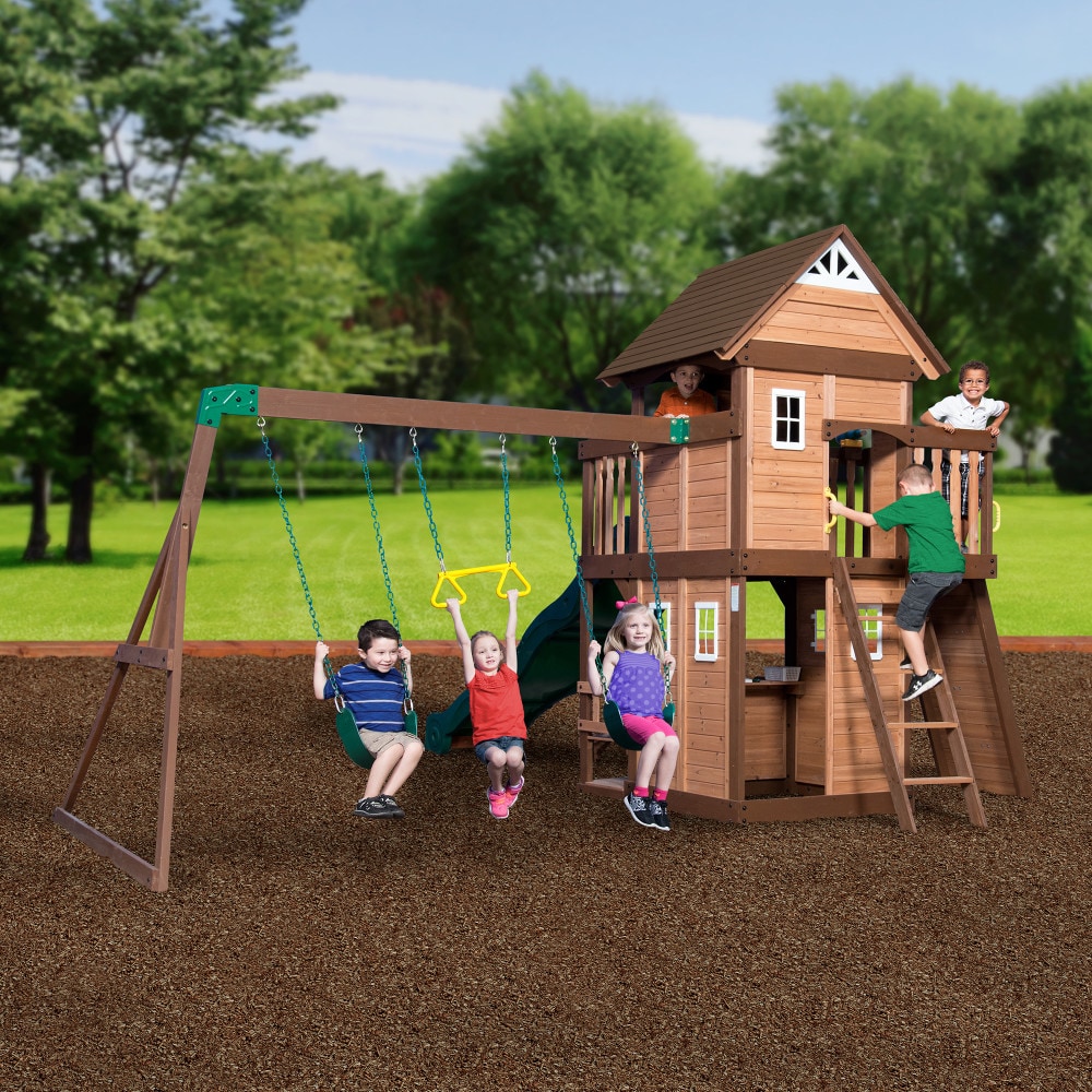 Backyard Discovery 1701014COM Wood-Playset-Kits - View #9