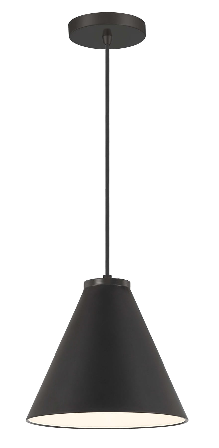 Minka Lavery 6201-66A Vantage Black Transitional Geometric Medium Hanging Pendant light
