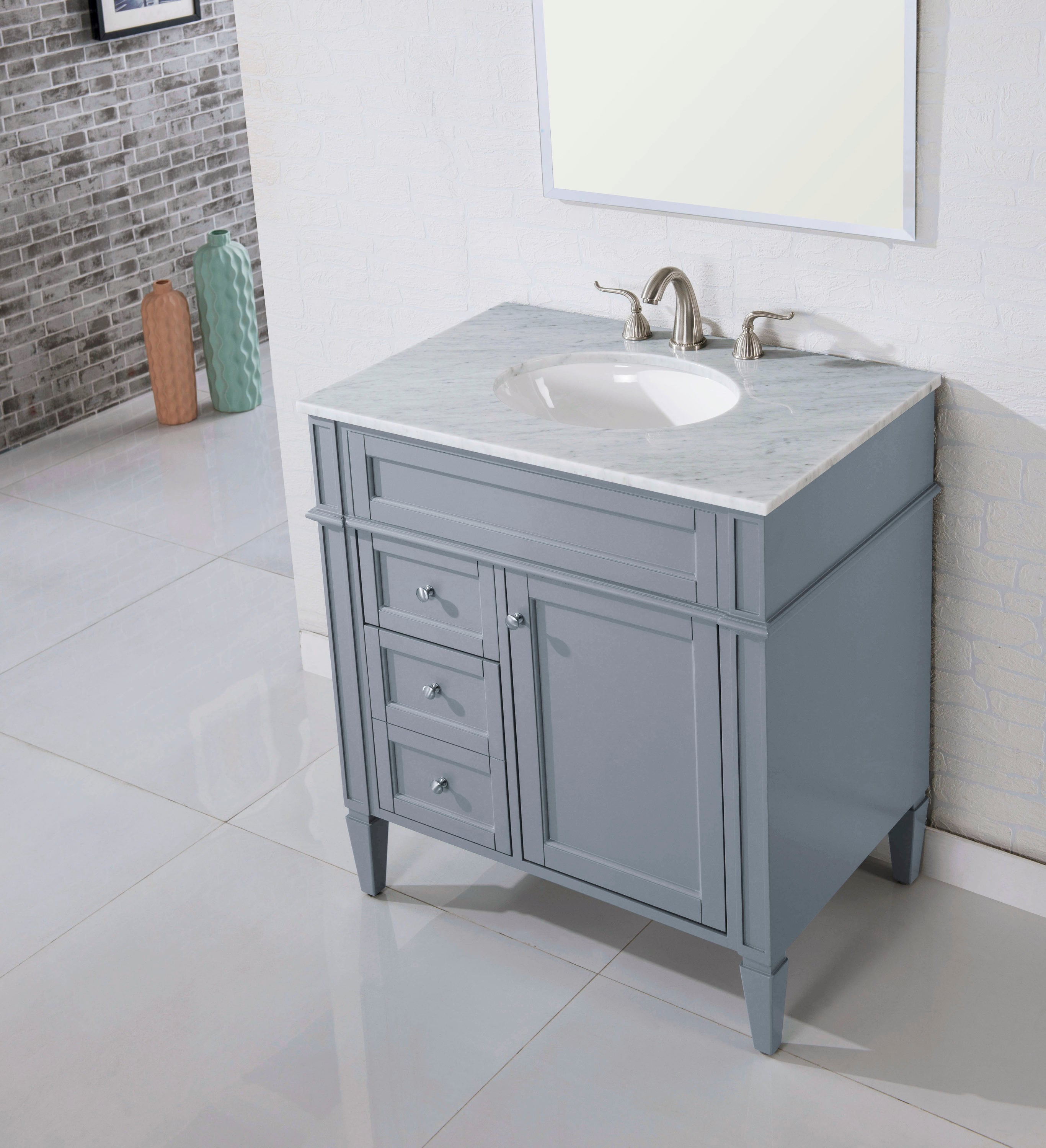 Elegant Decor HF3075 Bath-Vanity-Combo - View #11