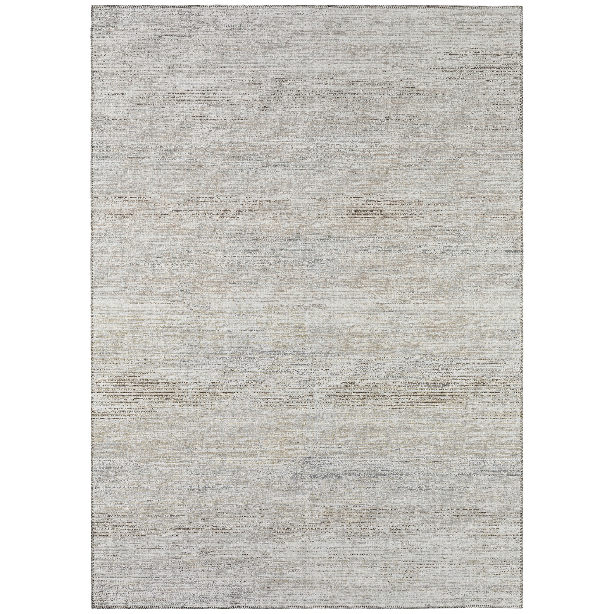 Beige Flat Woven Chenille 10' x 14' Area Rug