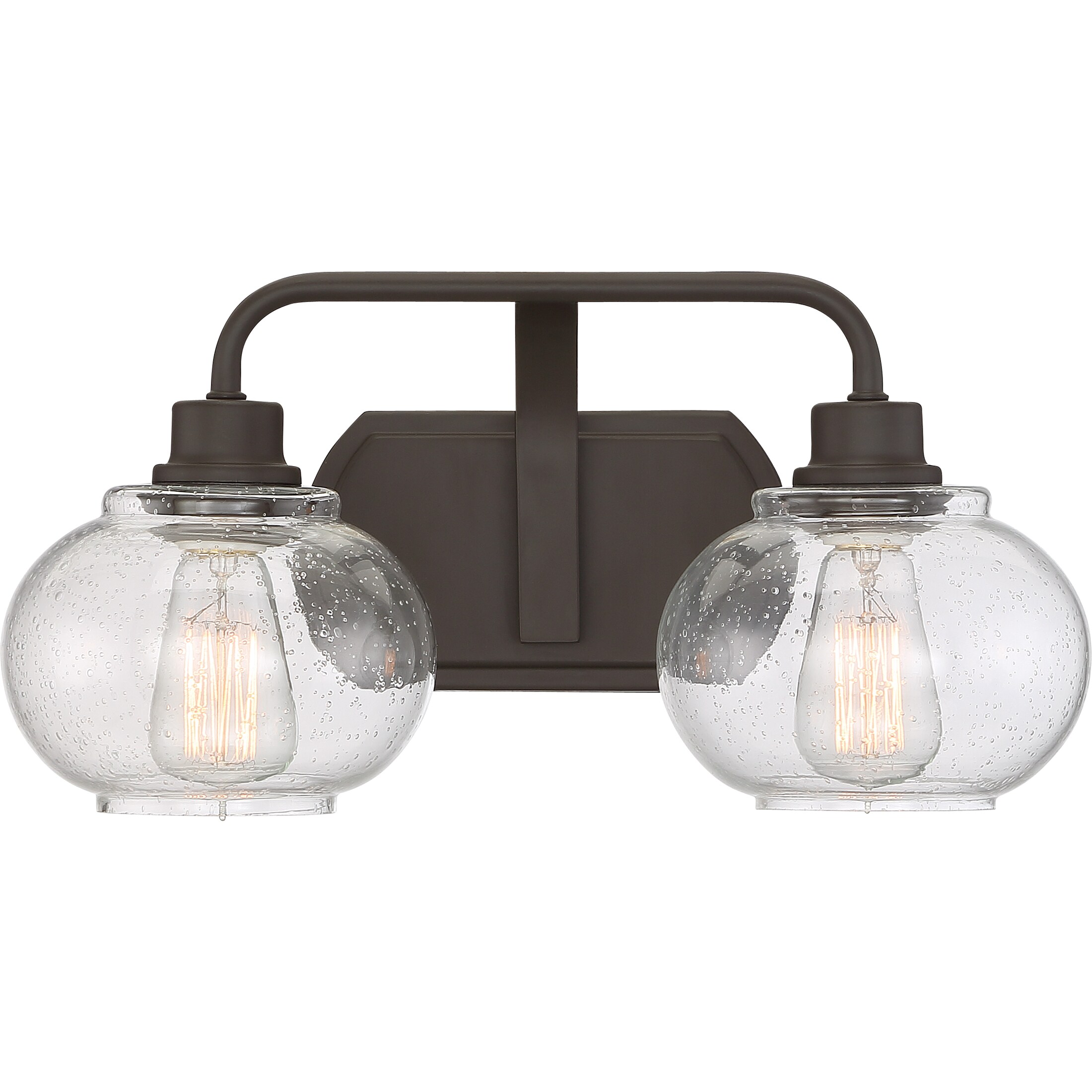 Quoizel TRG8602OZ Trilogy 17.5-in 2 -Light Bronze Transitional Vanity light