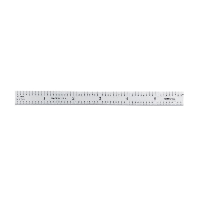 Universal Stainless Steel Ruler Standard/Metric 6 59026