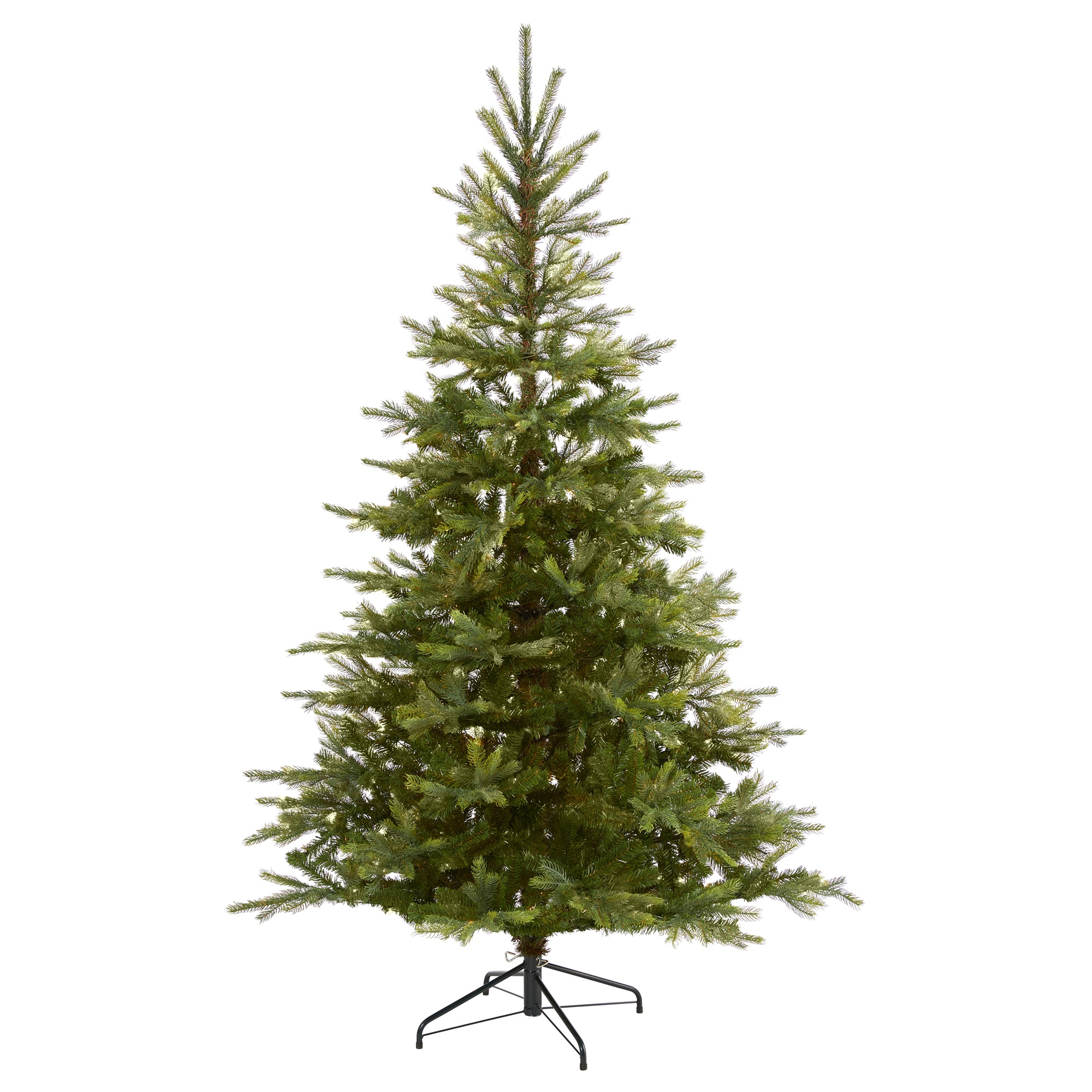 Nearly Natural T4516 7-ft Spruce Artificial Christmas Tree