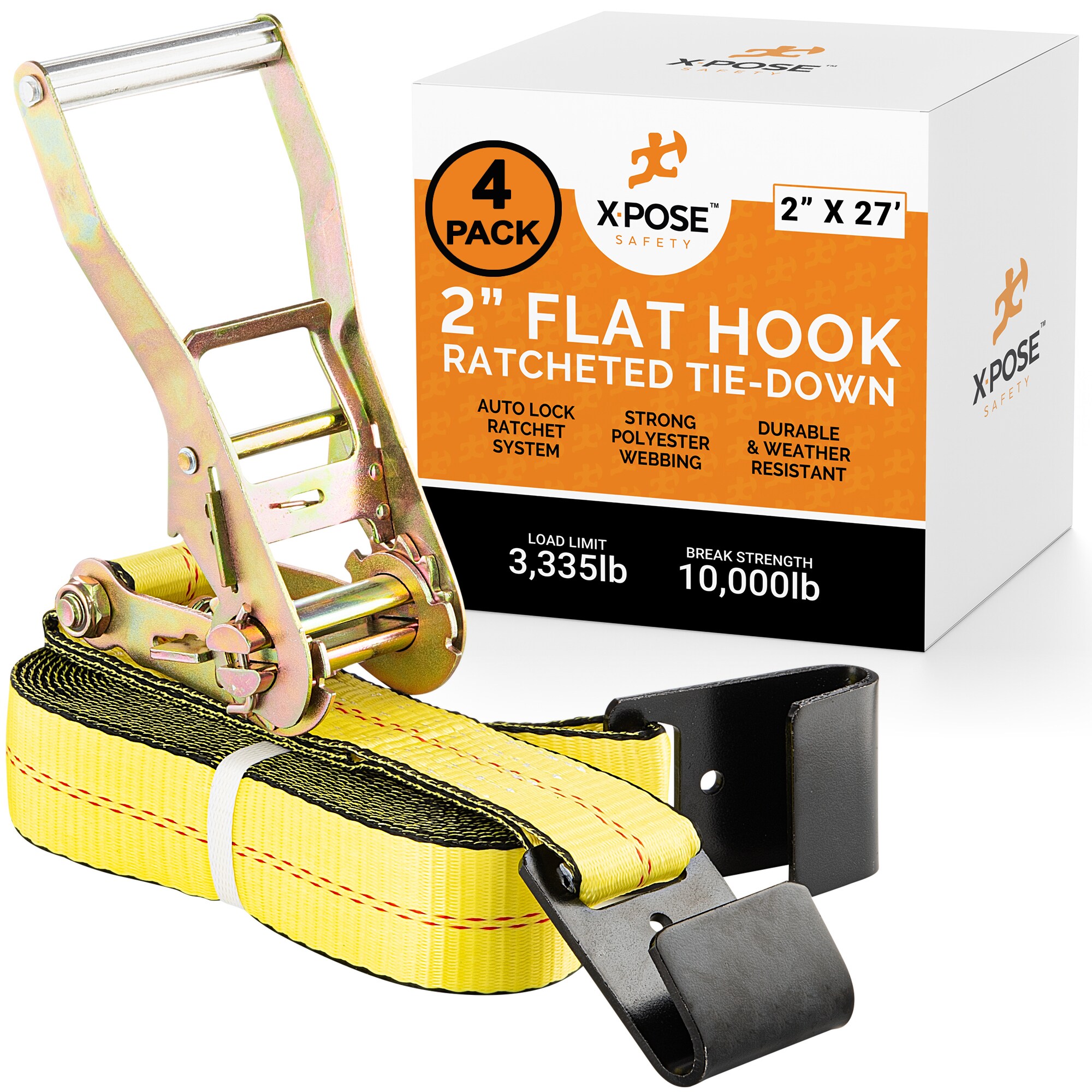 XPOSE SAFETY RTD227-FH-4-X-S 11 -Tooth 1/2-in 3/8-in 1/4-in Drive Aluminum Handle Ratchet