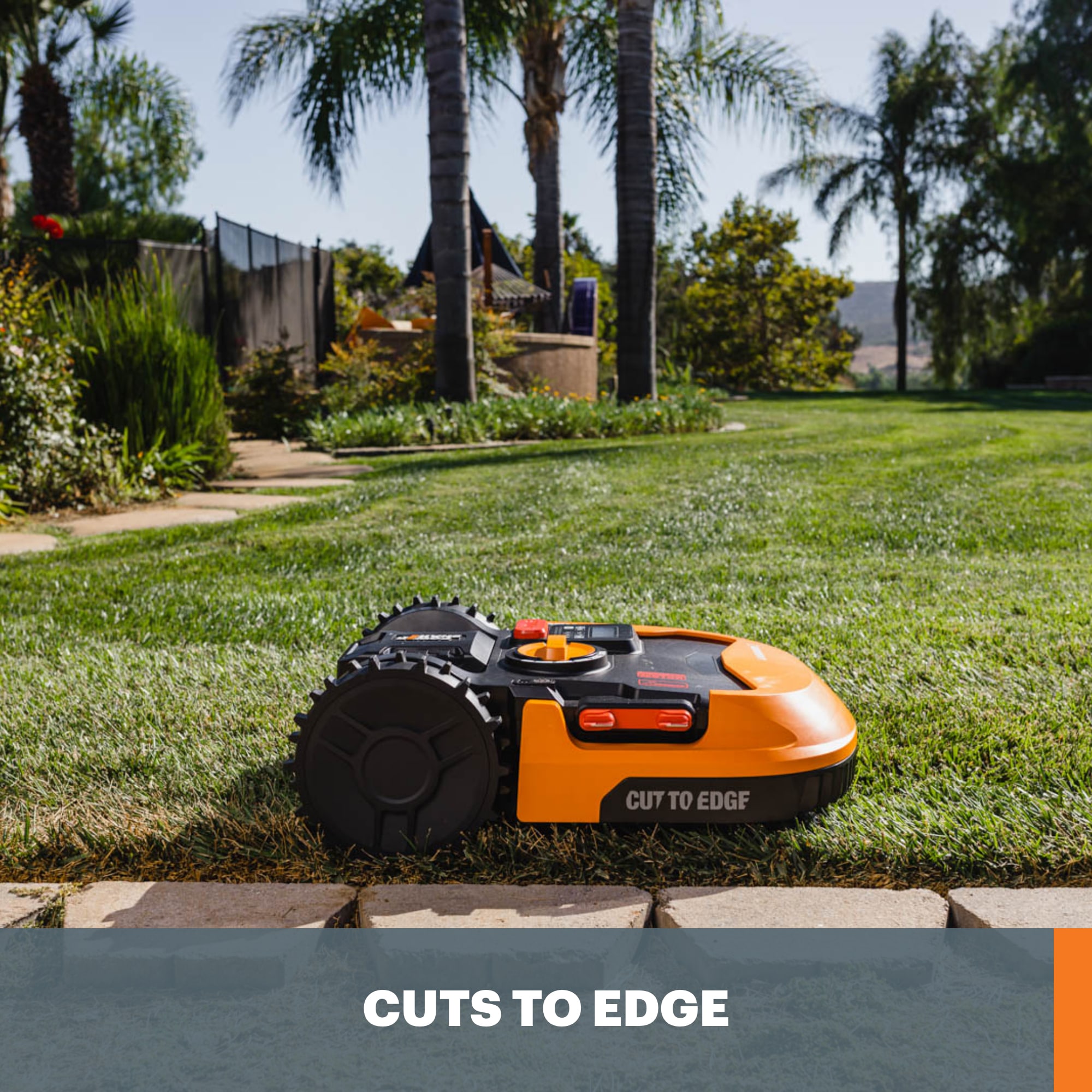 WORX Landroid Robotic Lawn (Up To 1/4 Acre) in the Robotic Lawn Mowers department at