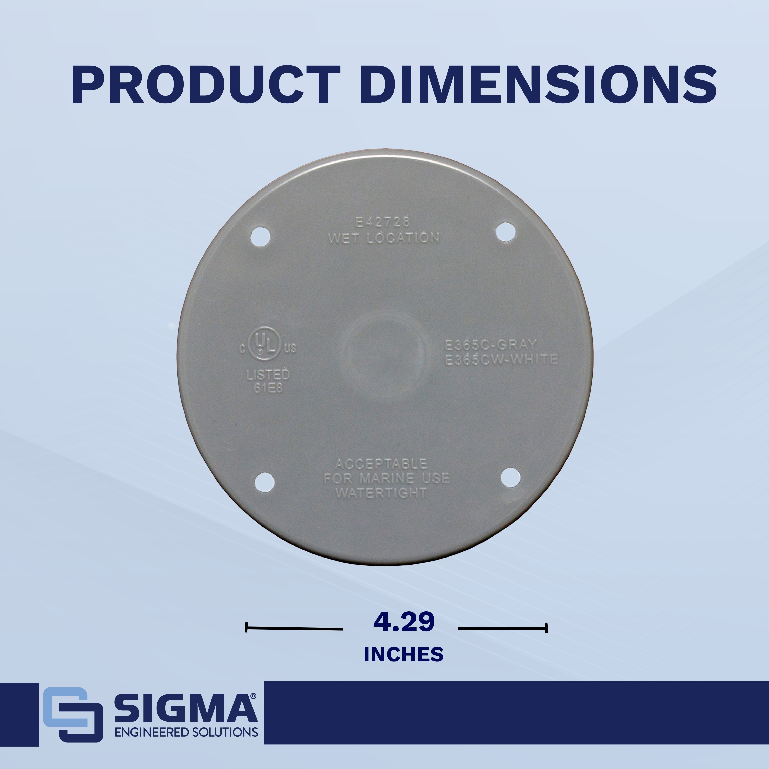 Sigma Engineered Solutions 14170 Electrical-Box-Covers - View #3