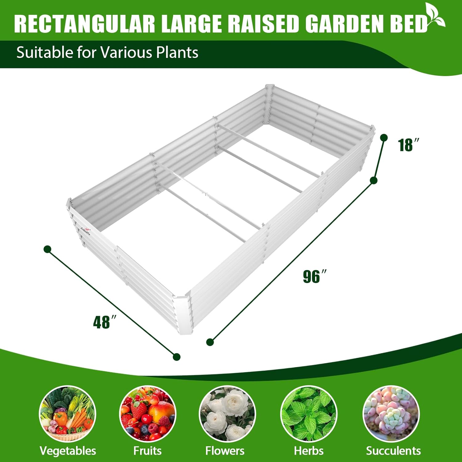 WOQWOQ DRAI-G08 Raised-Garden-Beds - View #5
